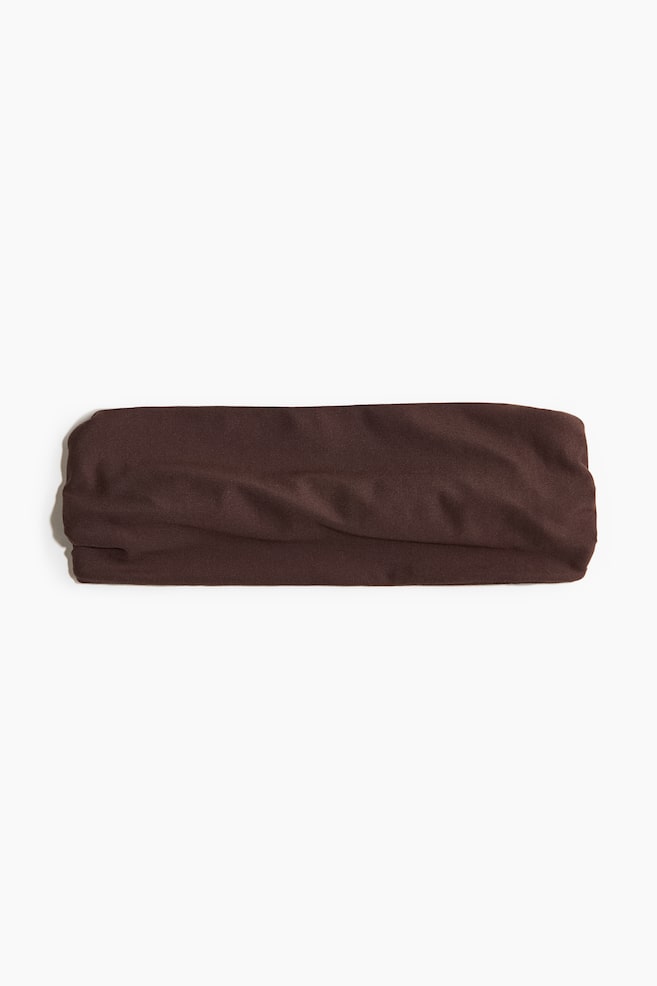 Bandeau large - Marron foncé - 1