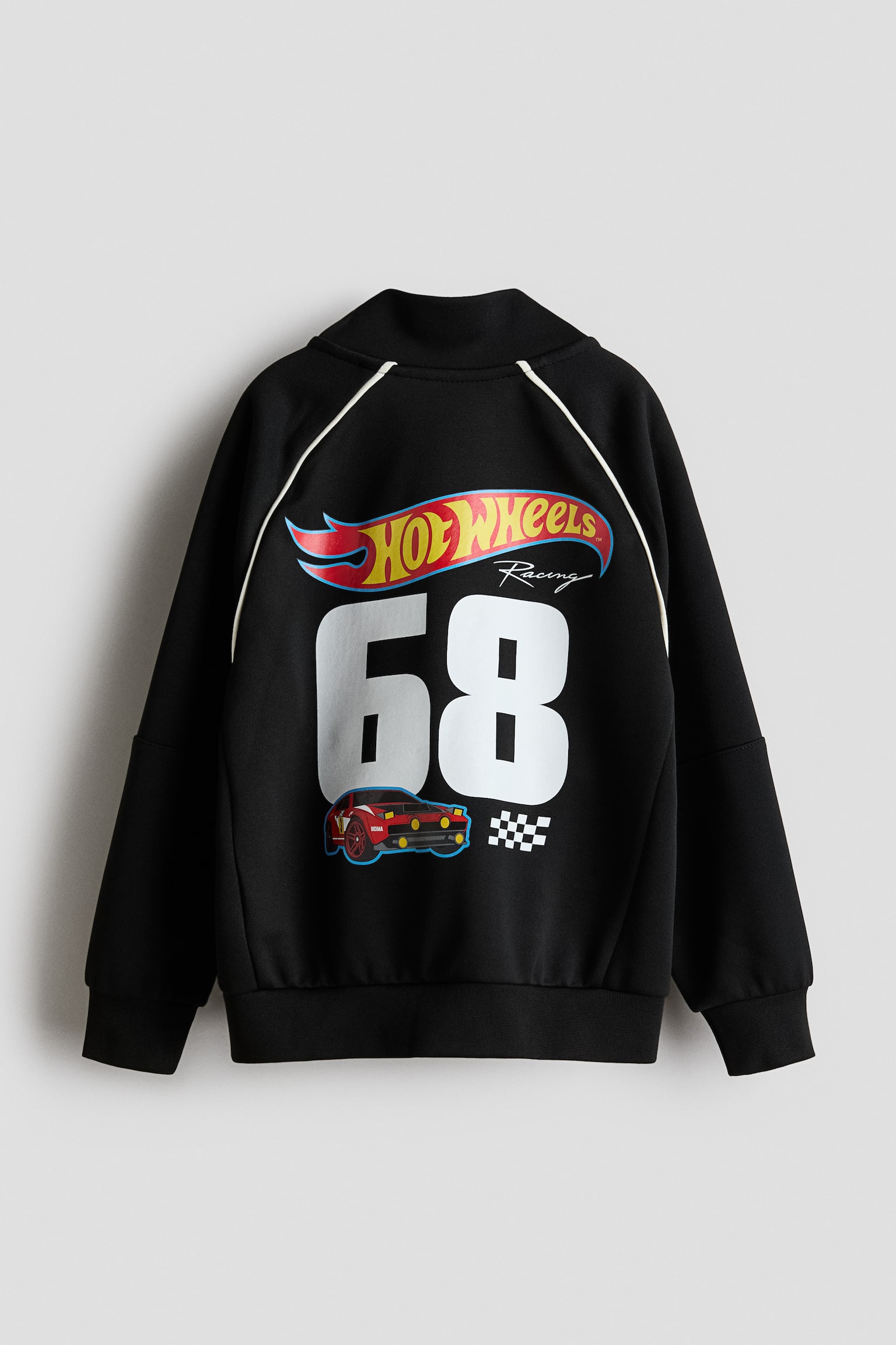 Bluza sportowa z nadrukami - Czarny/Hot Wheels/Jasnoróżowy/Hello Kitty - 2