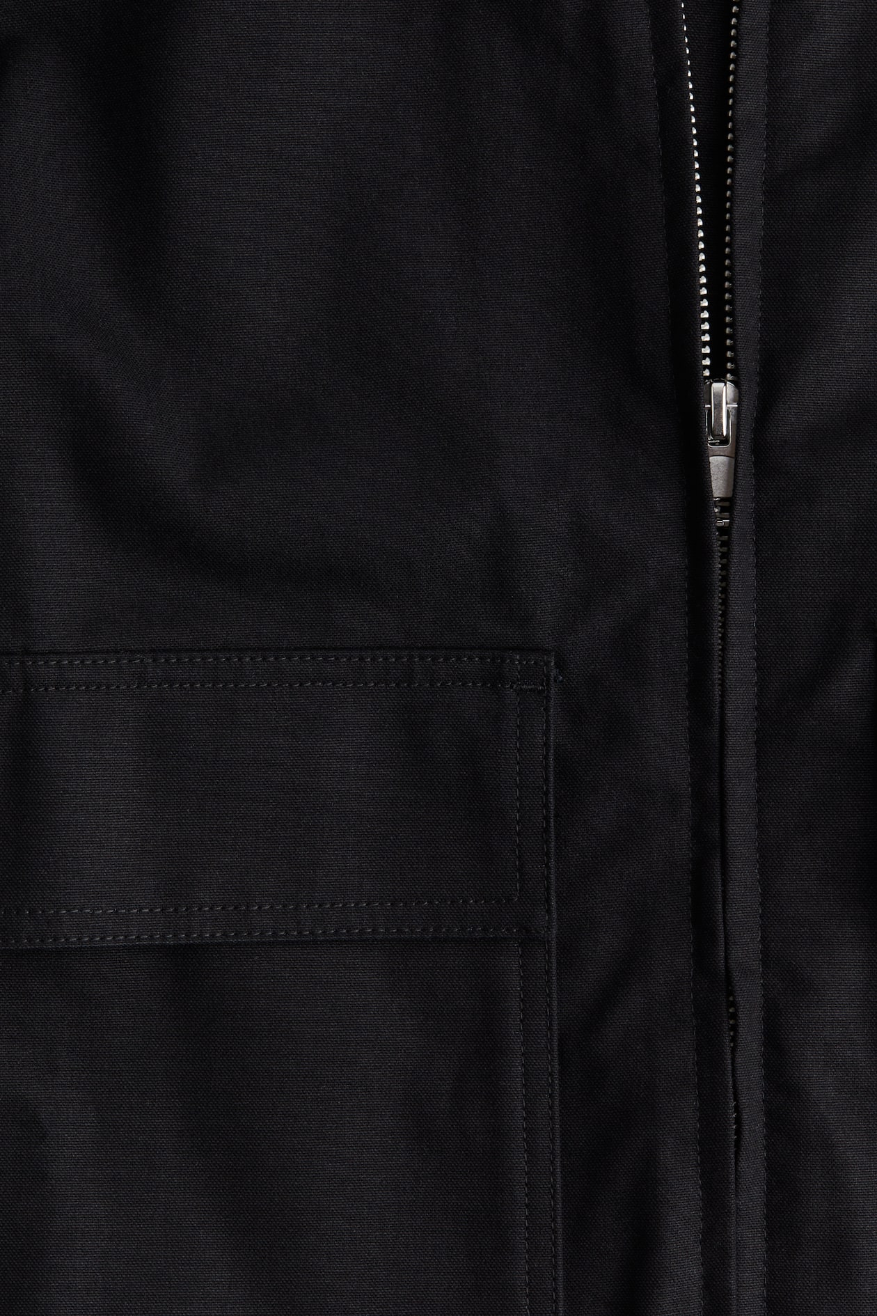 Oversized Canvas Jacket - image 2