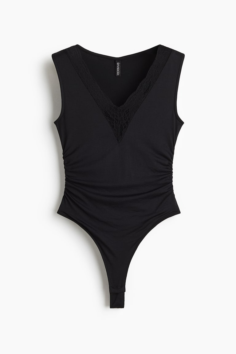 Body string avec dentelle