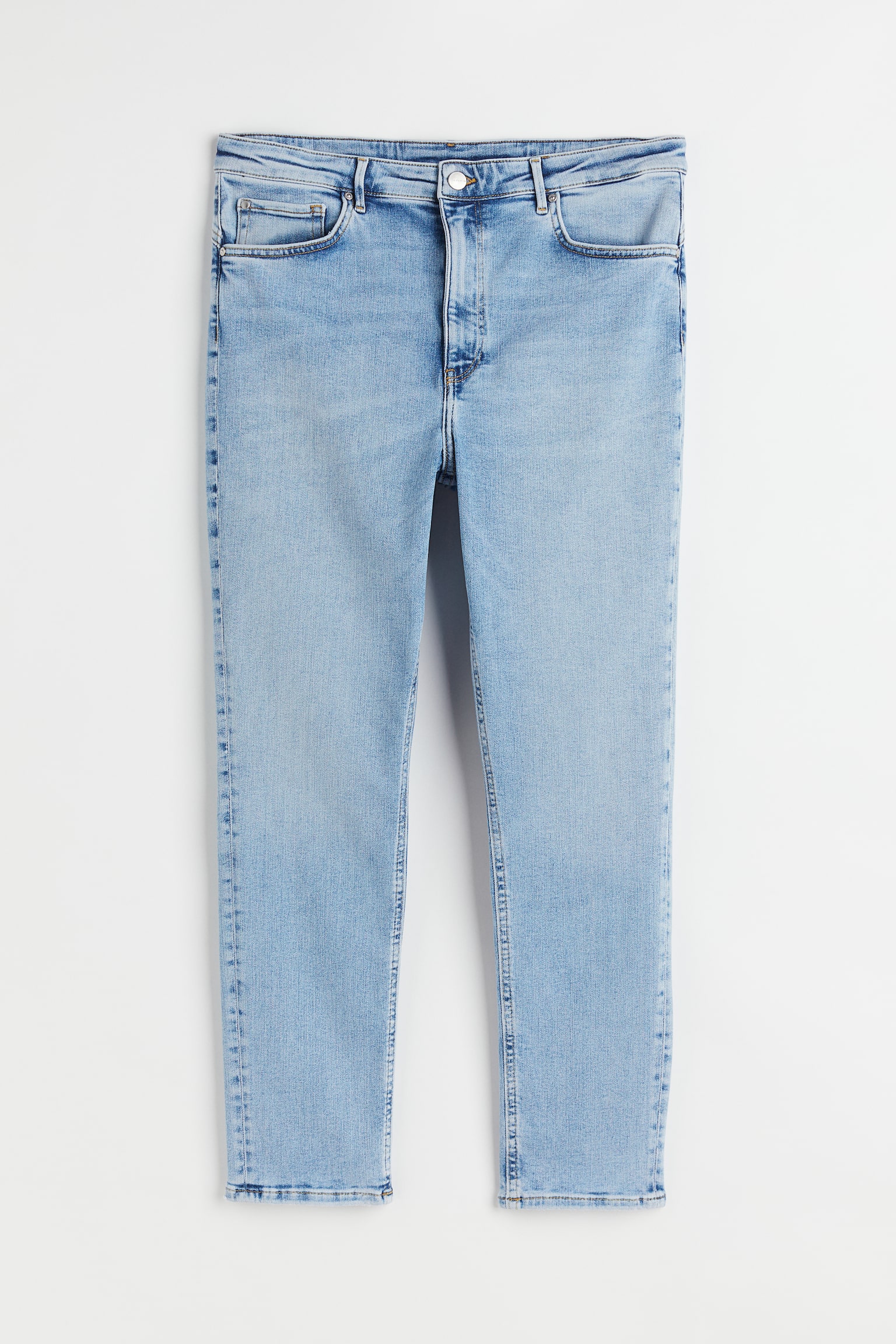 H&M+ Shaping High Ankle Jeans - Light denim blue/Light denim blue - 1