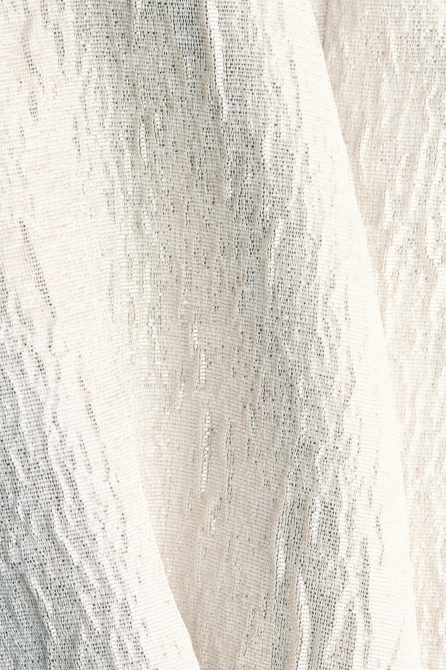 Textured Mini Dress - Light beige/Pale grey - 4