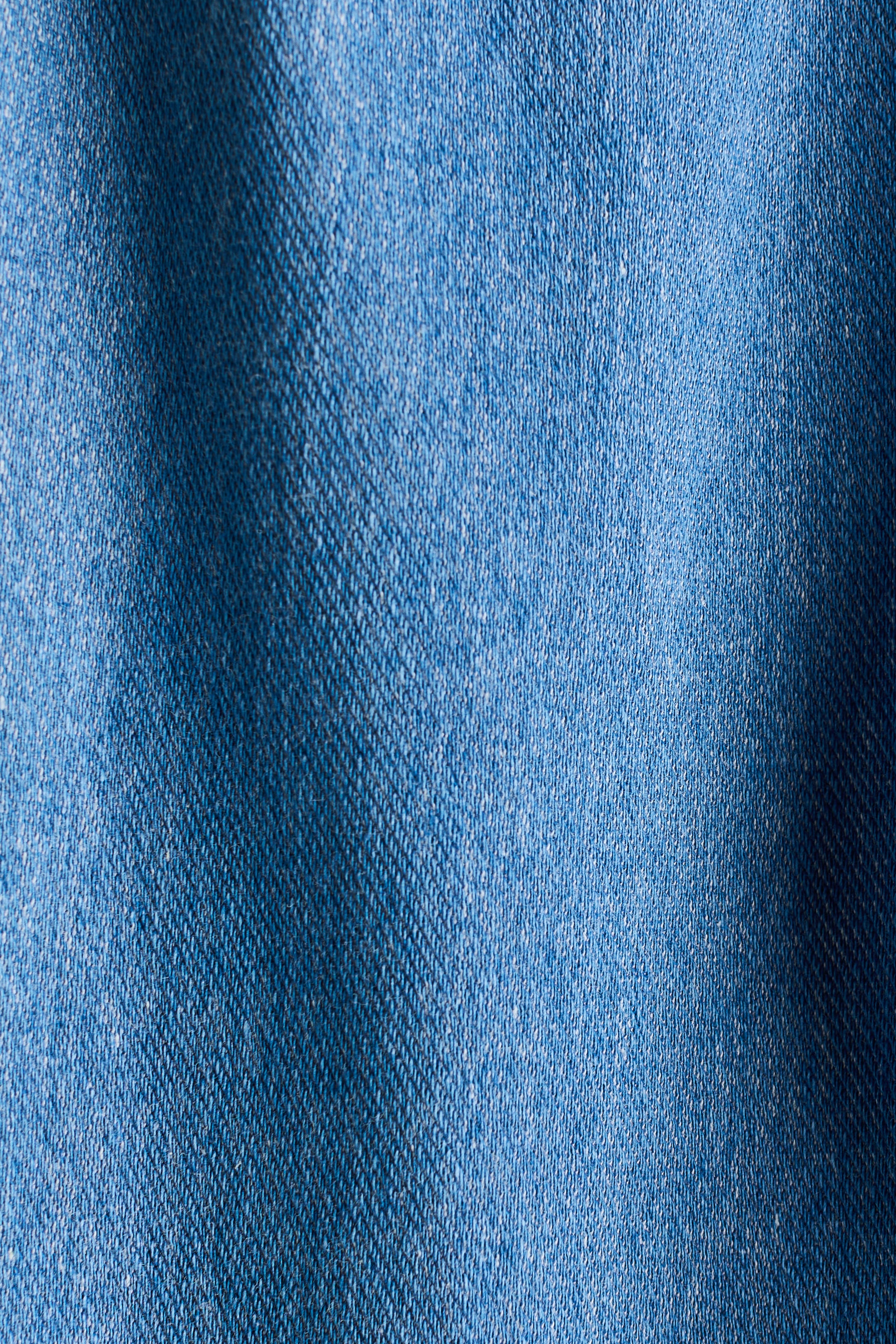 Denim-Look Pants