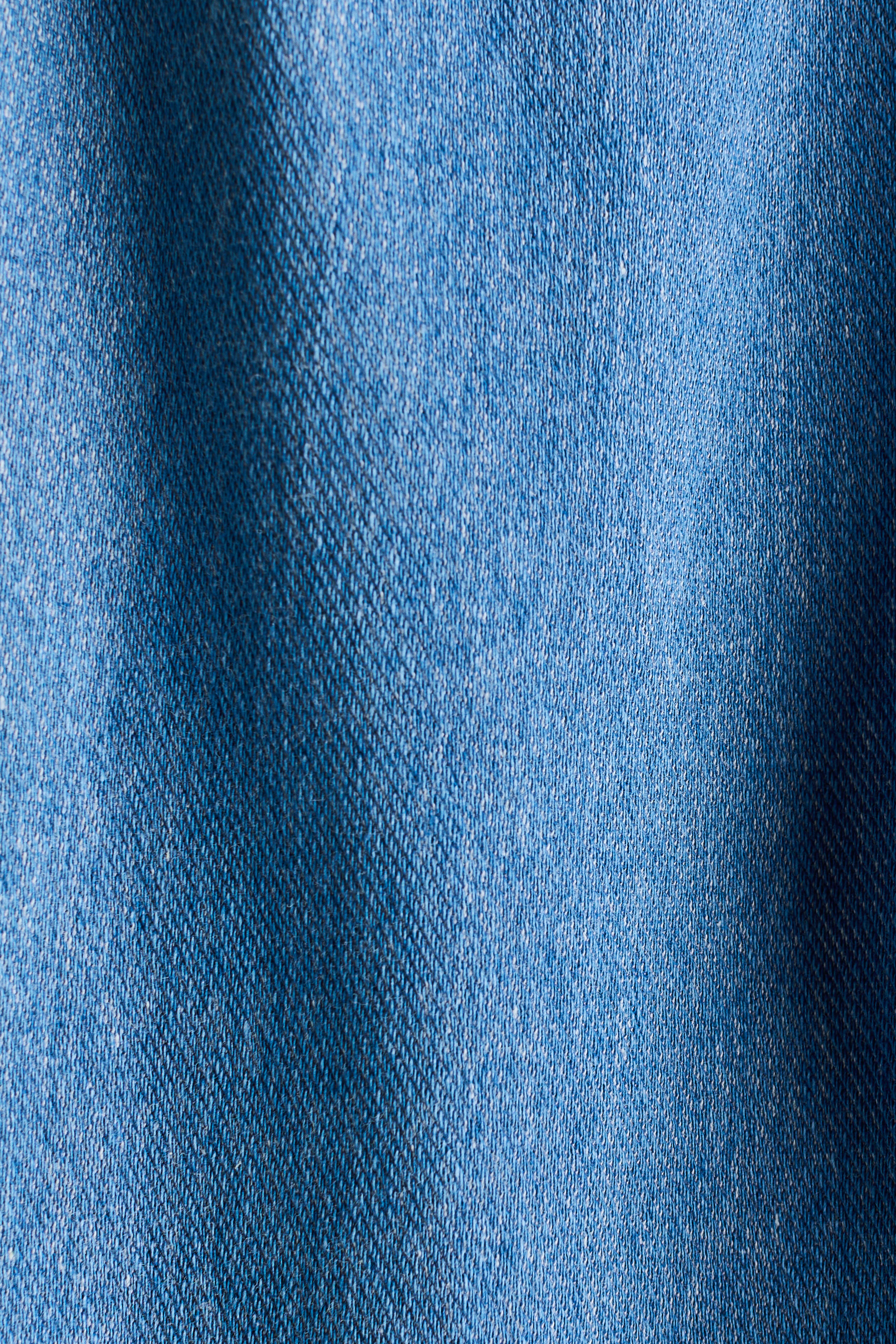 Denim-Look Pants