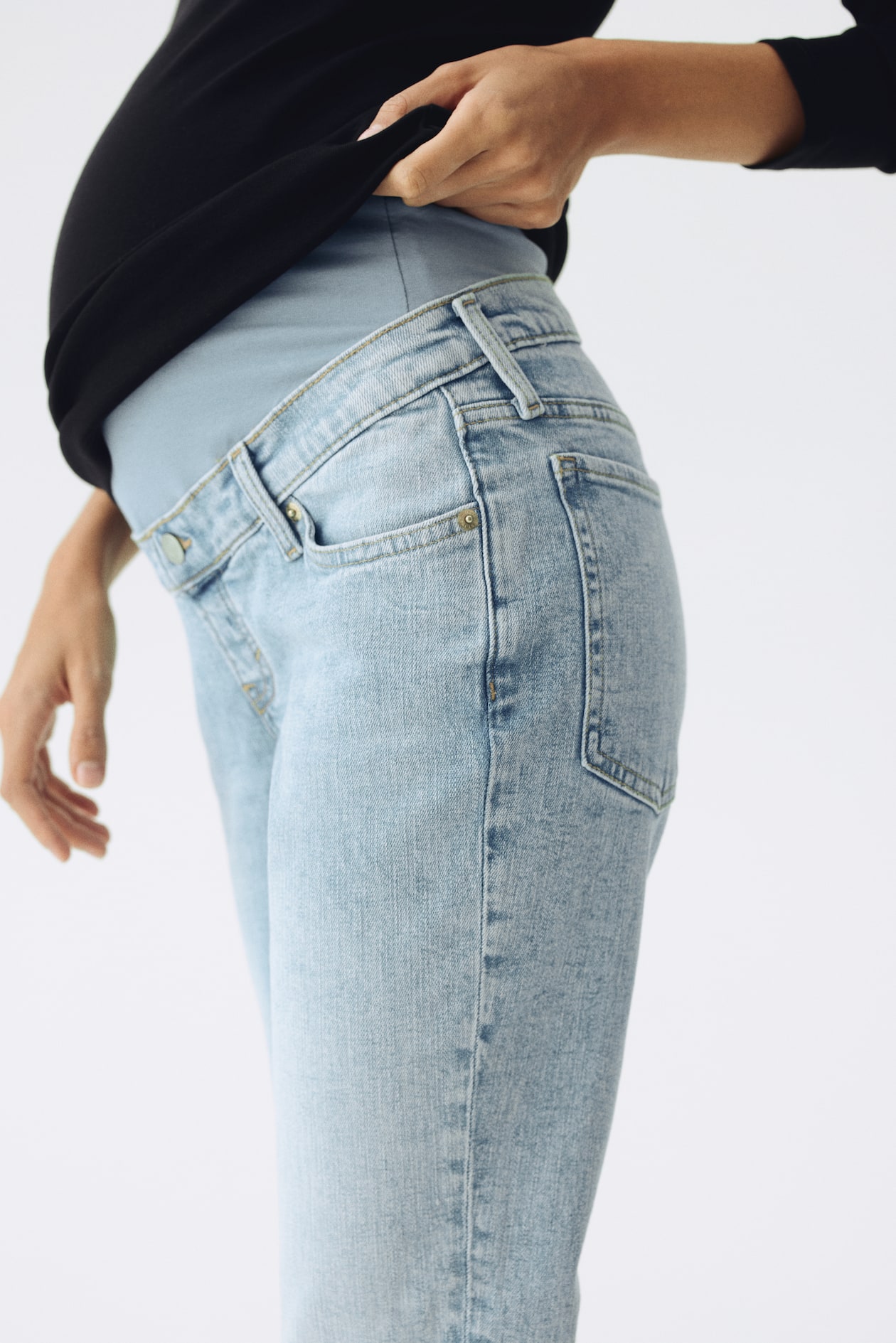 MAMA Slim Straight High Jeans - image 2