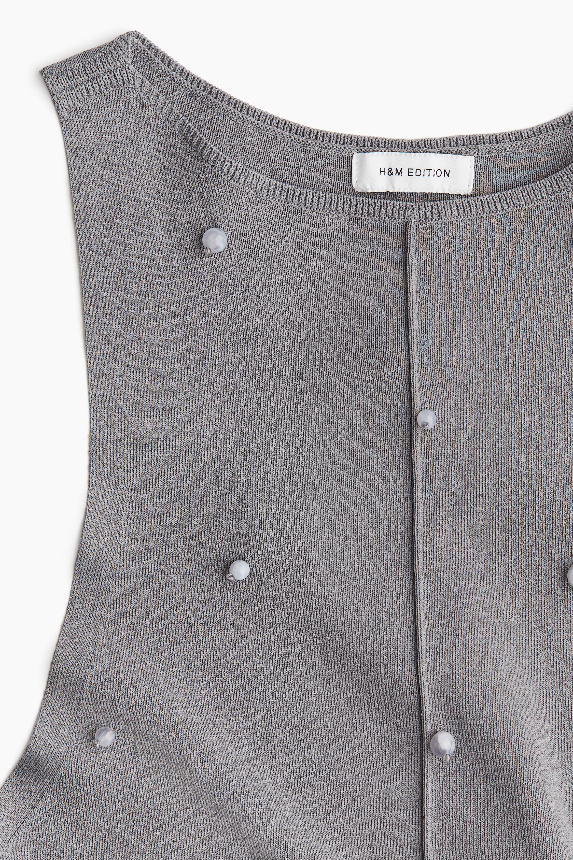 Bead-embellished top