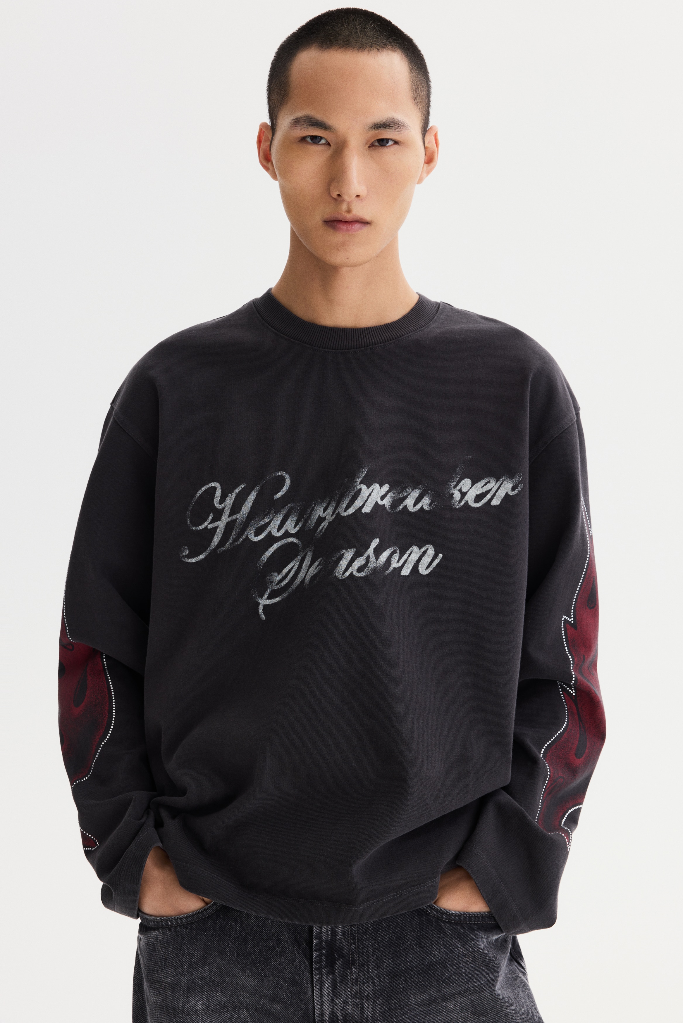 Loose-Fit Long-Sleeved T-Shirt from H&M - $39.99