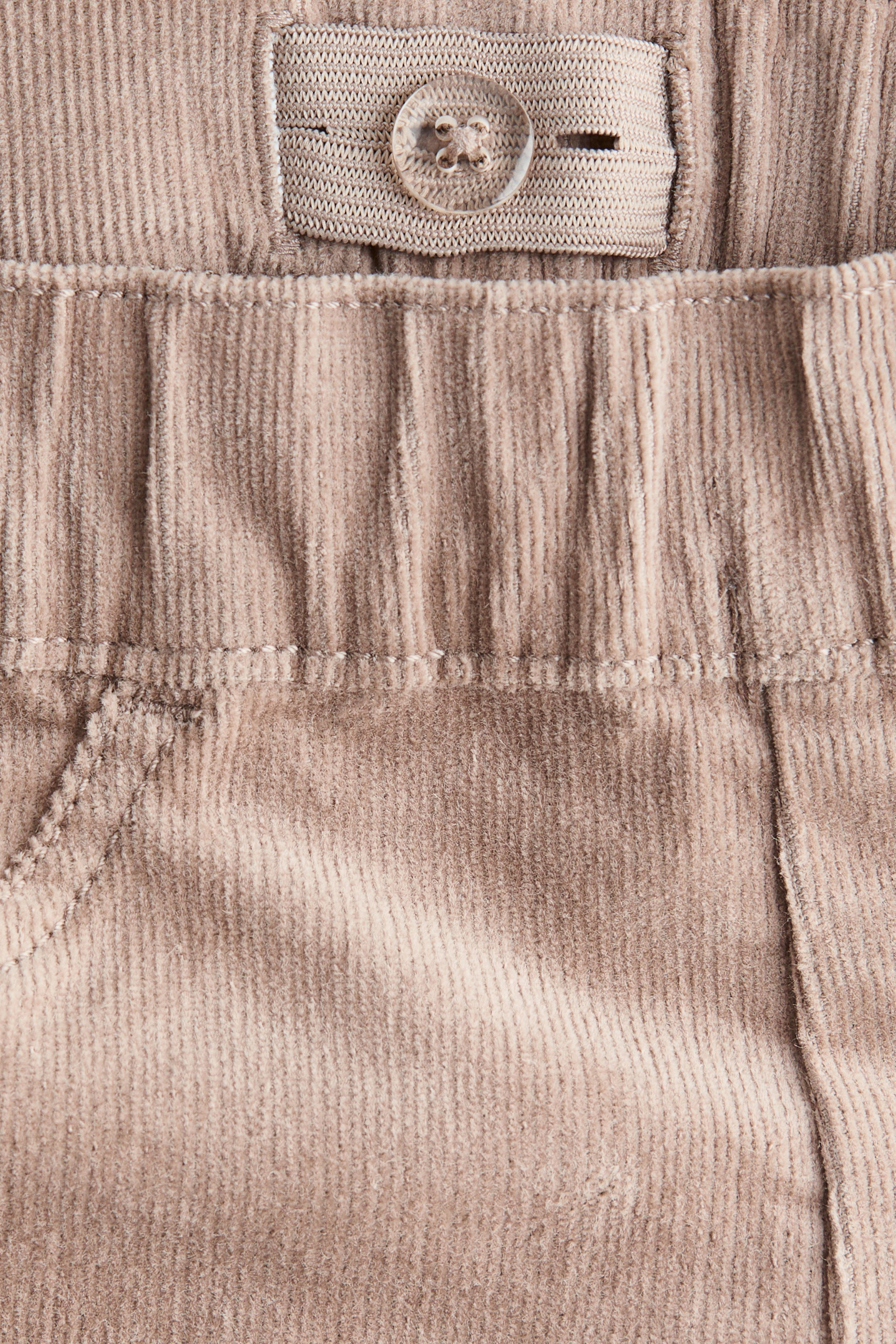 Lot de 3 collants-jeans en velours côtelé