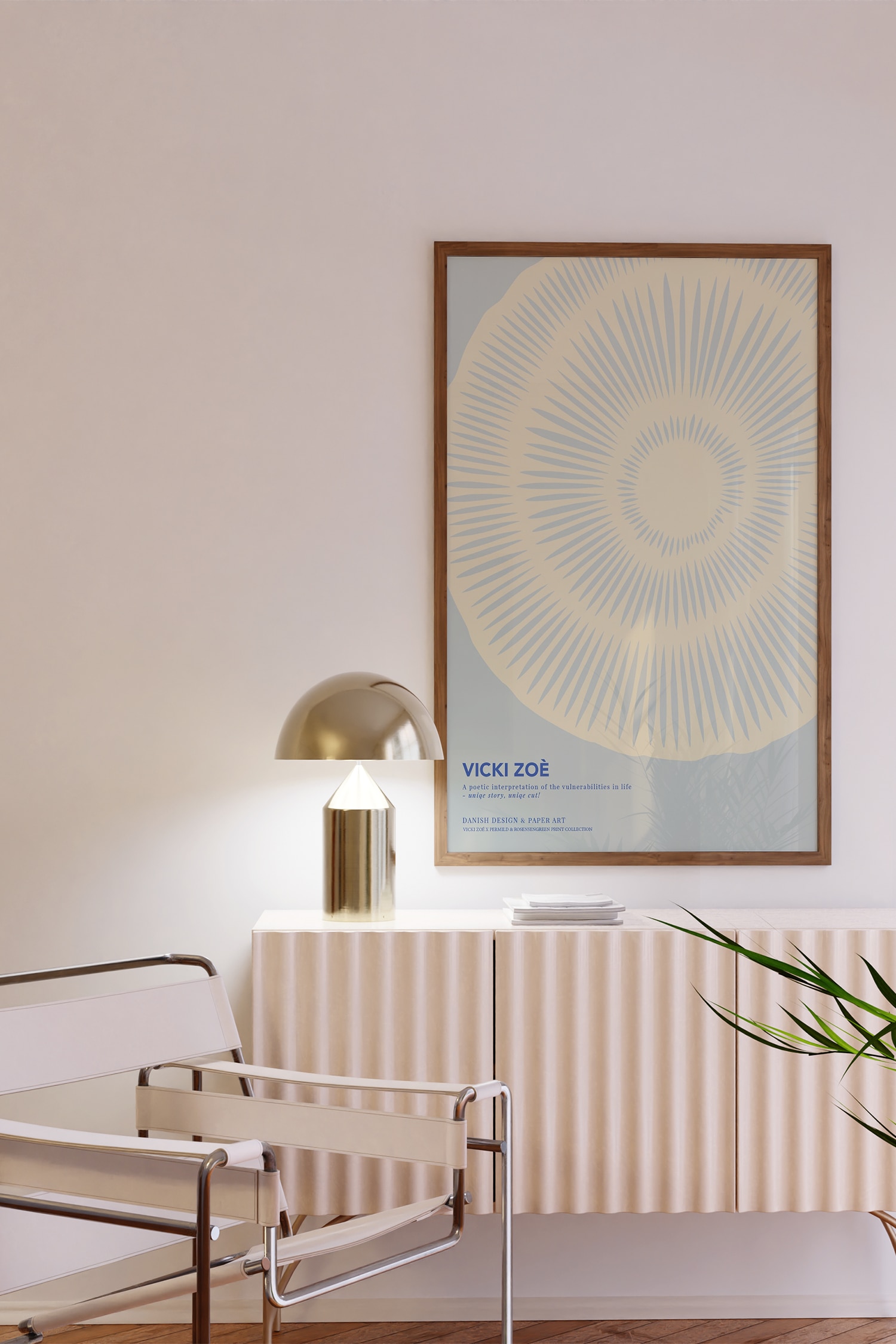 Vicki Zoé - The Uniqueness Of You - Light Blue - Blauw / Crème