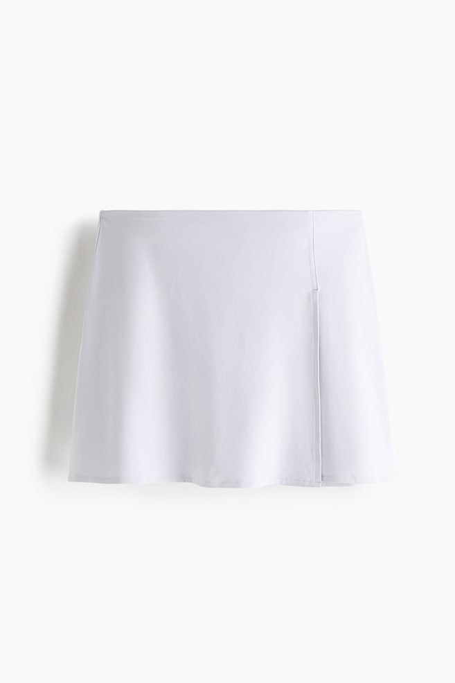 Tennis Skirt with SoftMove™ - Lilac/Black/White/Apricot - 1