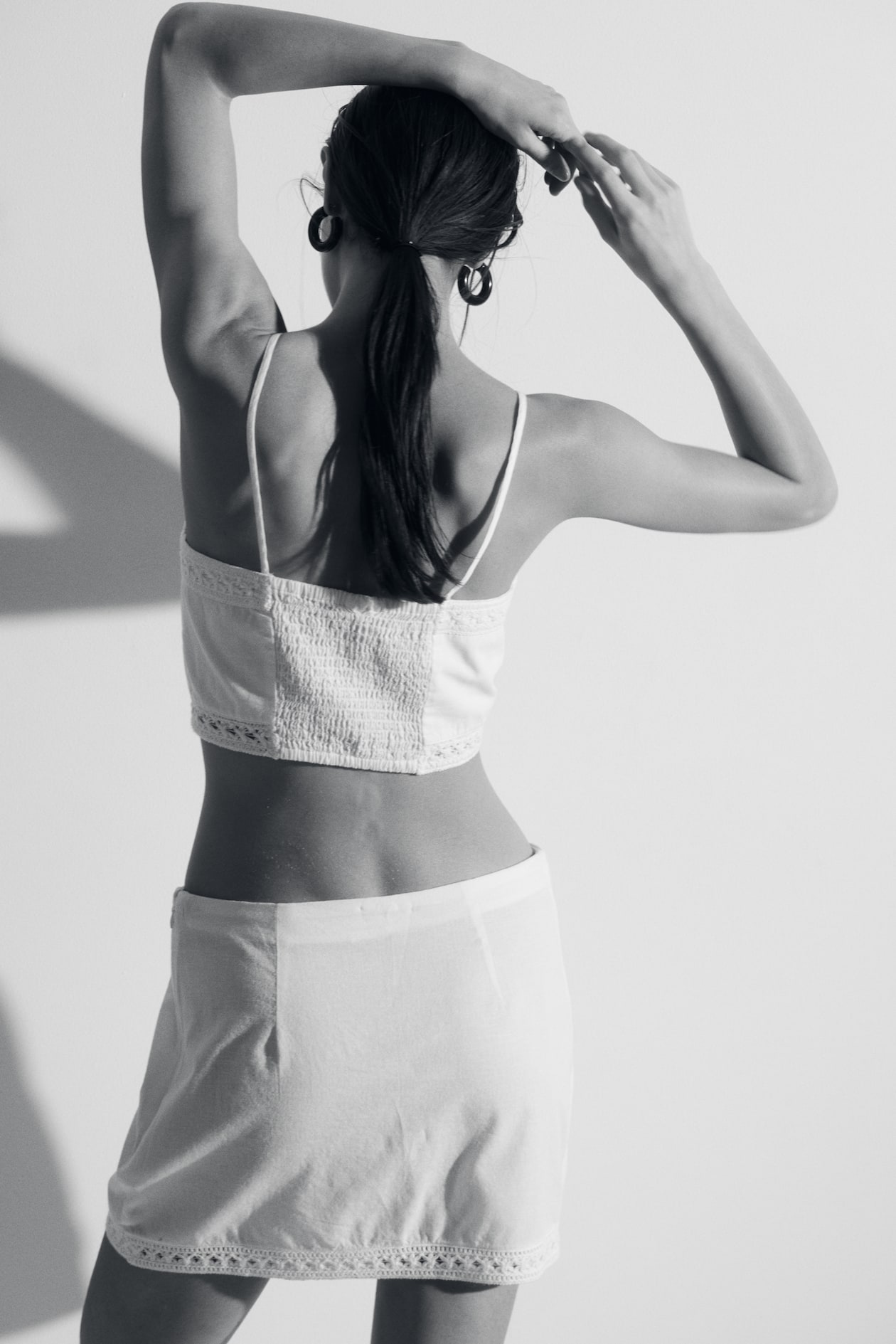 Linen-Blend Beach Skirt - image 2