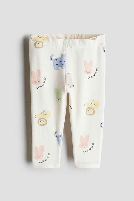 Детские леггинсы H&M Cotton Jersey Leggings