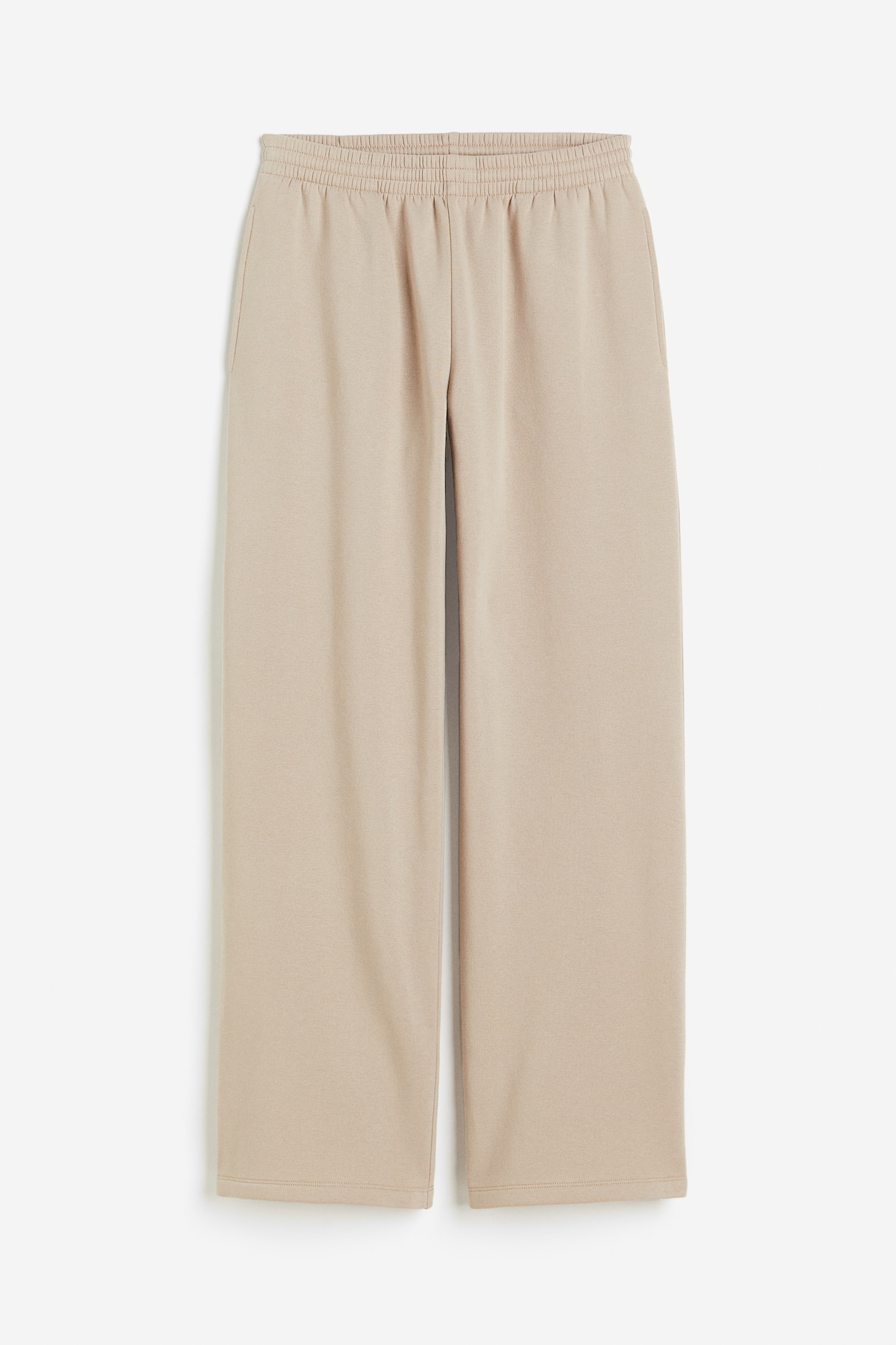 Sweatpants - Regular waist - Long - Beige - Ladies | H&M US