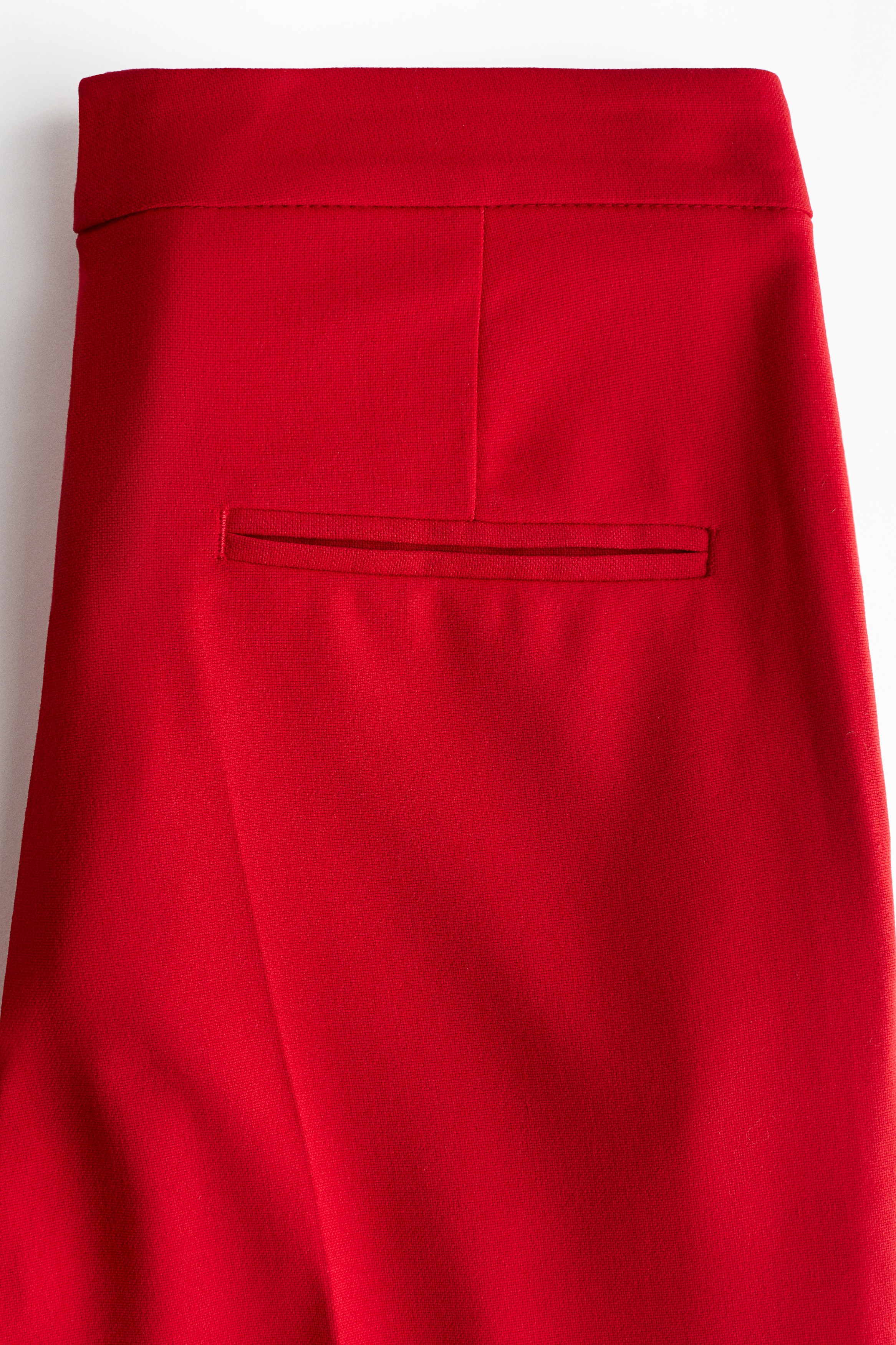 Women's Red Flared Dress Pants | H&M US