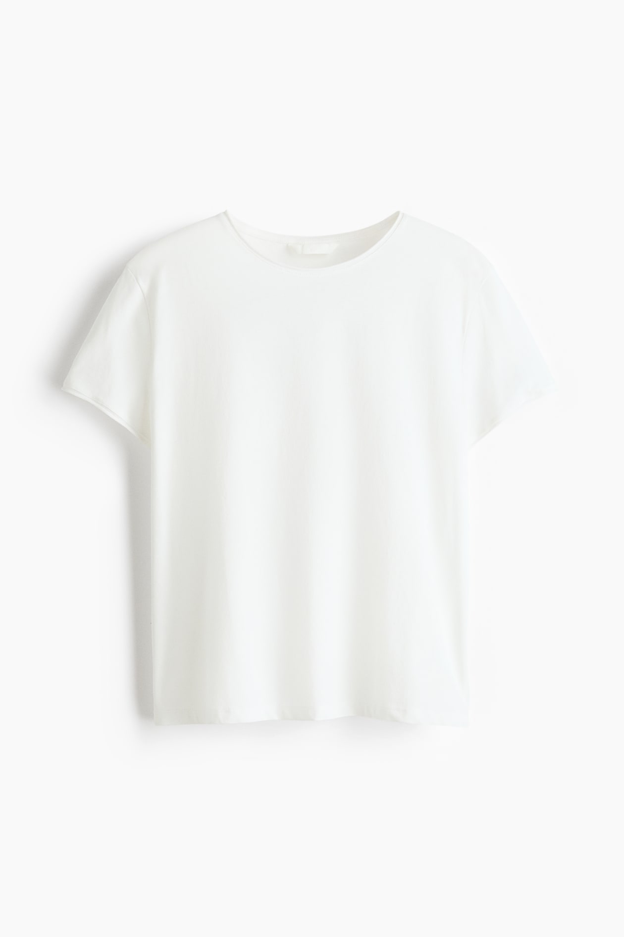 Rolled-Edge T-Shirt