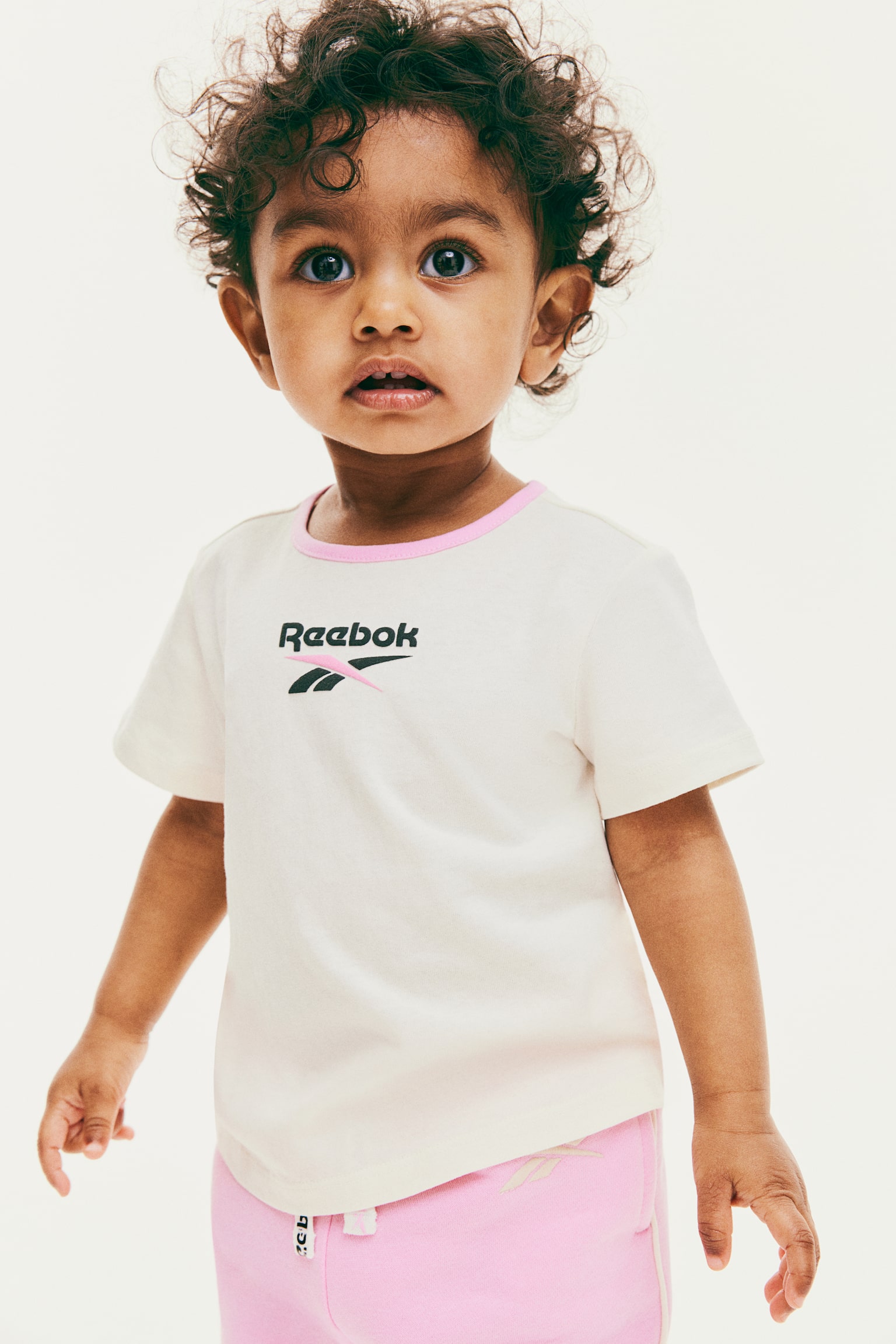 Print-motif T-shirt - White/Reebok - 4