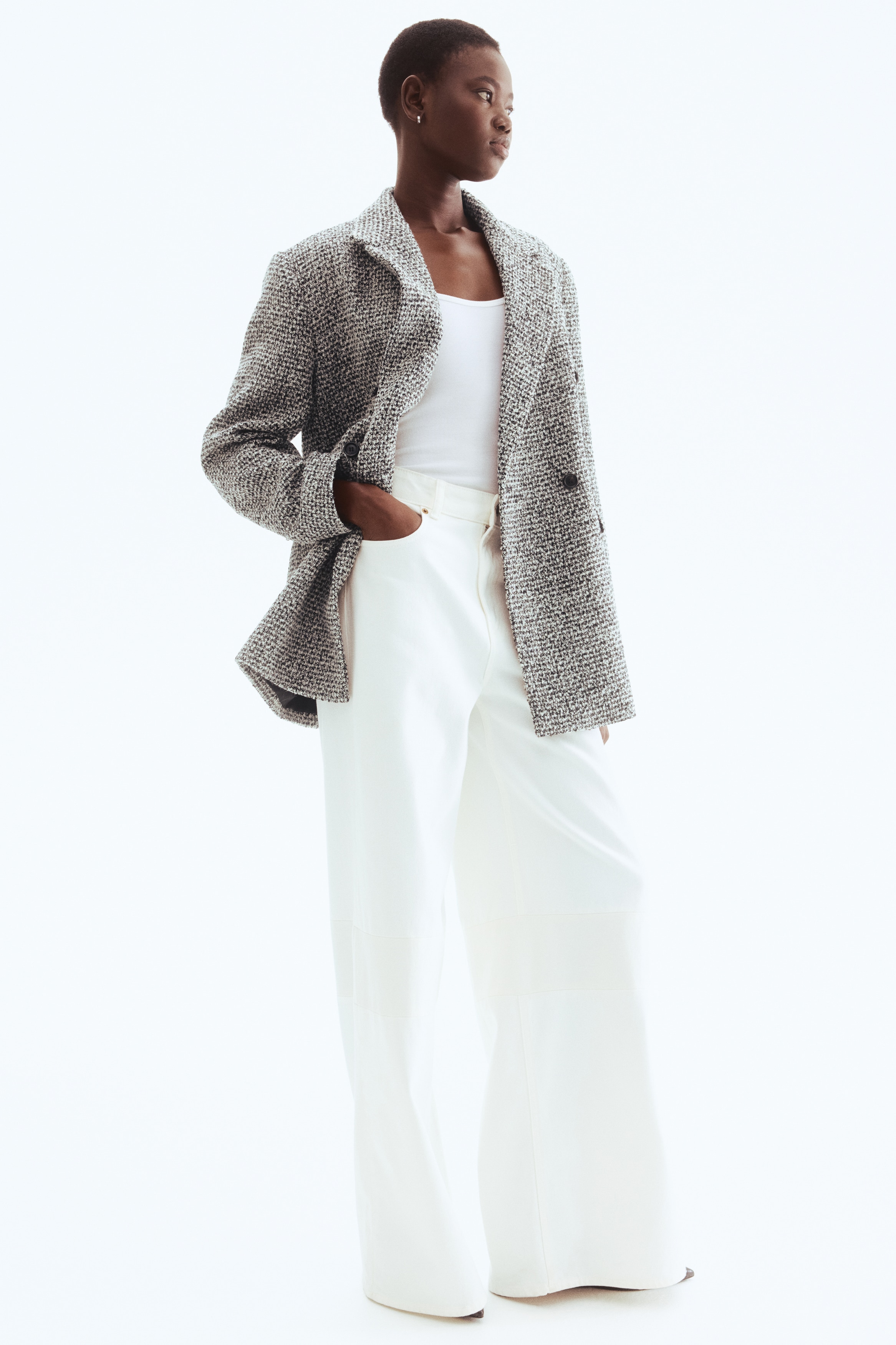 Double-breasted blazer
