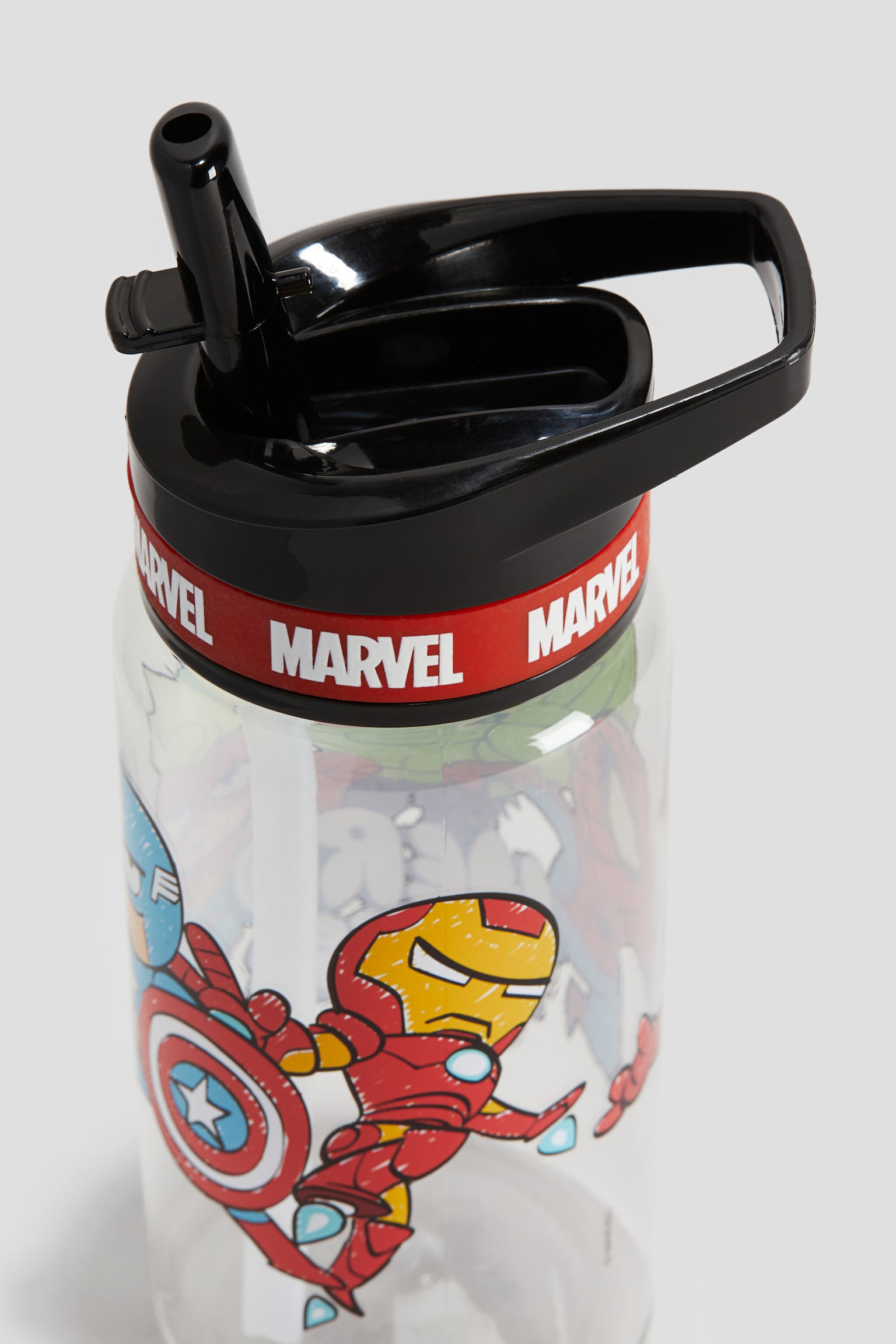 Printed water bottle - Black/Avengers/Blue/Sonic The Hedgehog/Black/Sonic the Hedgehog - 2