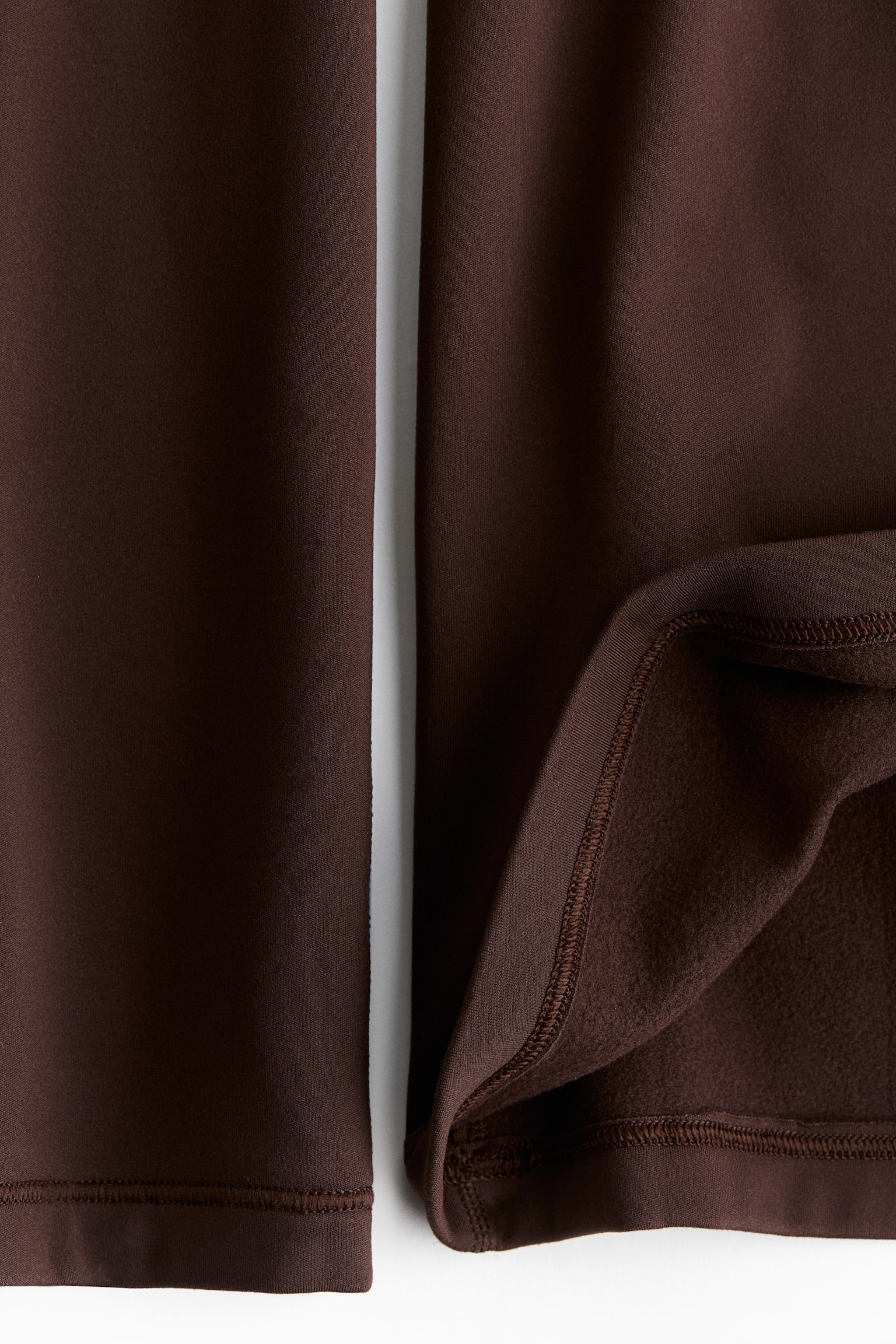 Leggings sportivi svasati in pile con SoftMove™ - Marrone caldo/Avorio/Nero/Viola prugna cioccolato - 5