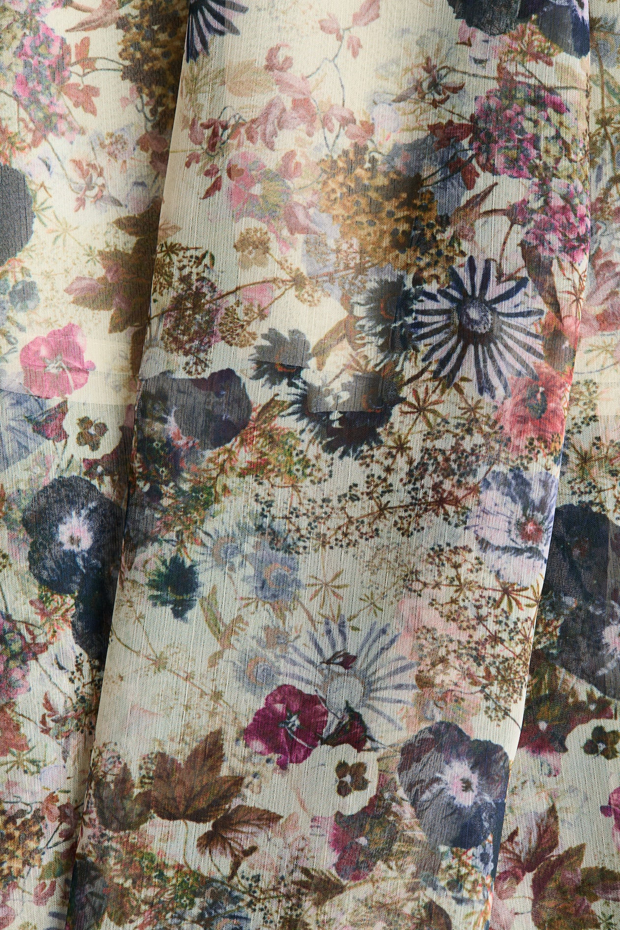Smocked-Waist Crepe Skirt - image 2
