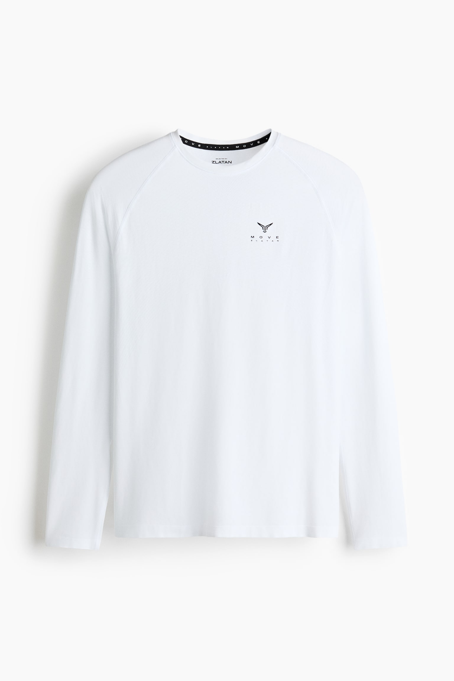 Playera deportiva Muscle Fit con DryMove™ - White/Move Zlatan/Dark navy blue/Move Zlatan