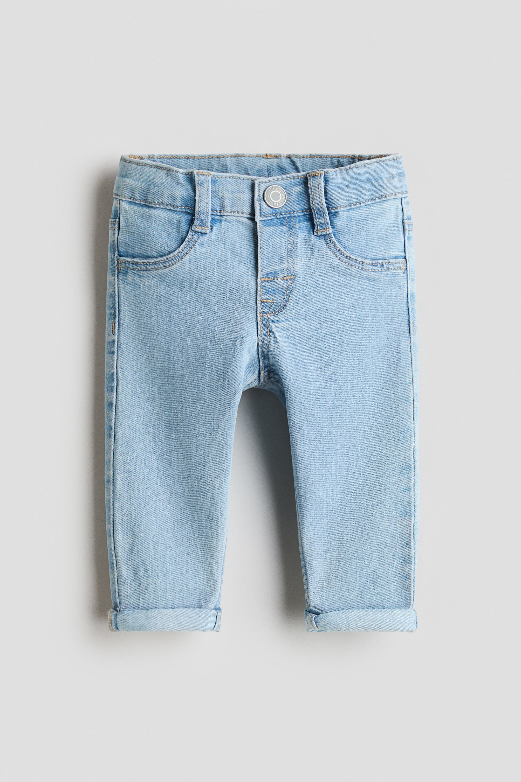 View larger image: Slim-Fit Jeans - Light denim blue - Kids | H&M US 1