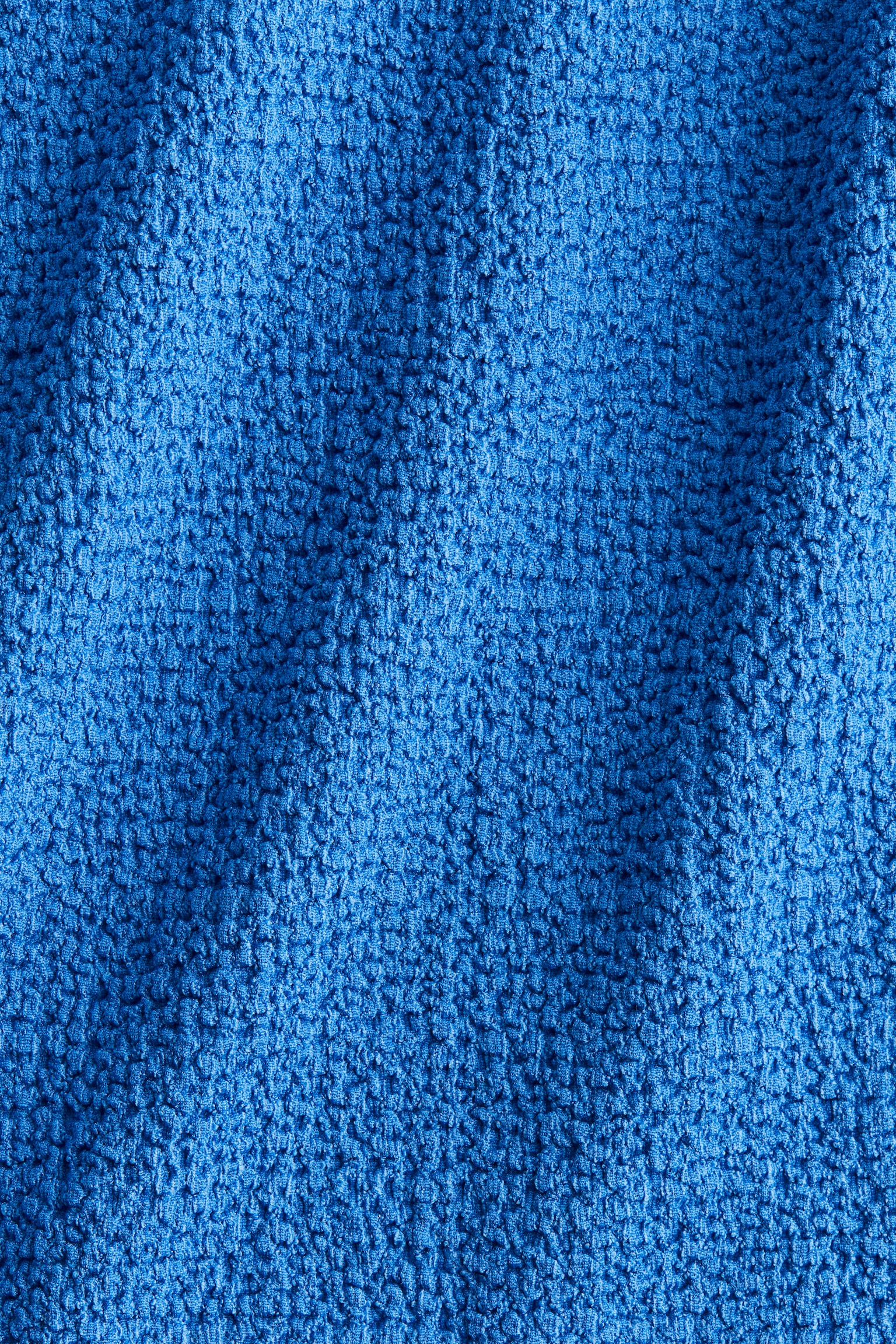 Женский топ H&M Textured Jersey Top, цвет: Яркий синий — фото 2
