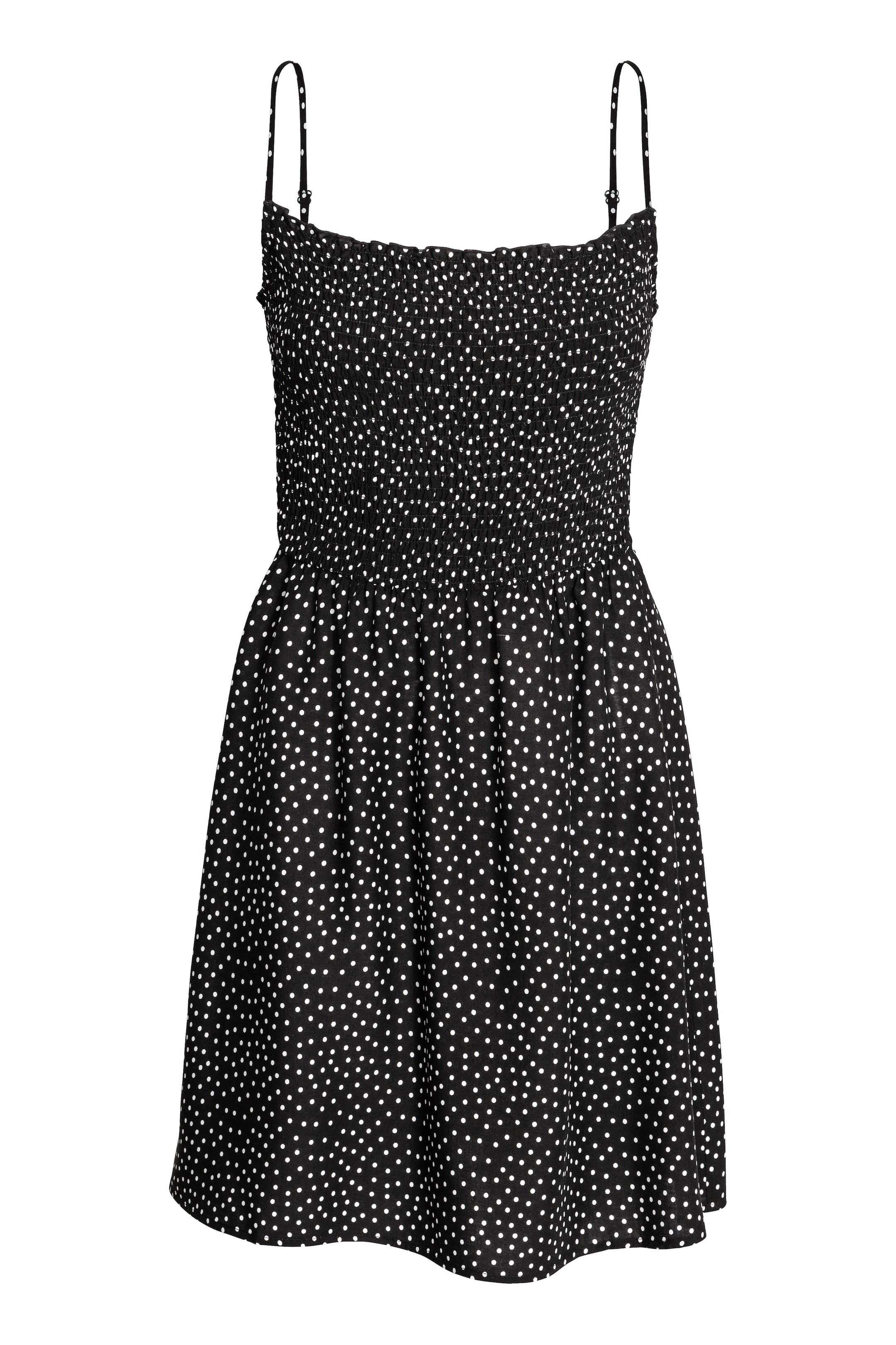 View larger image: Smocked dress - Black - Ladies | H&M GB 1