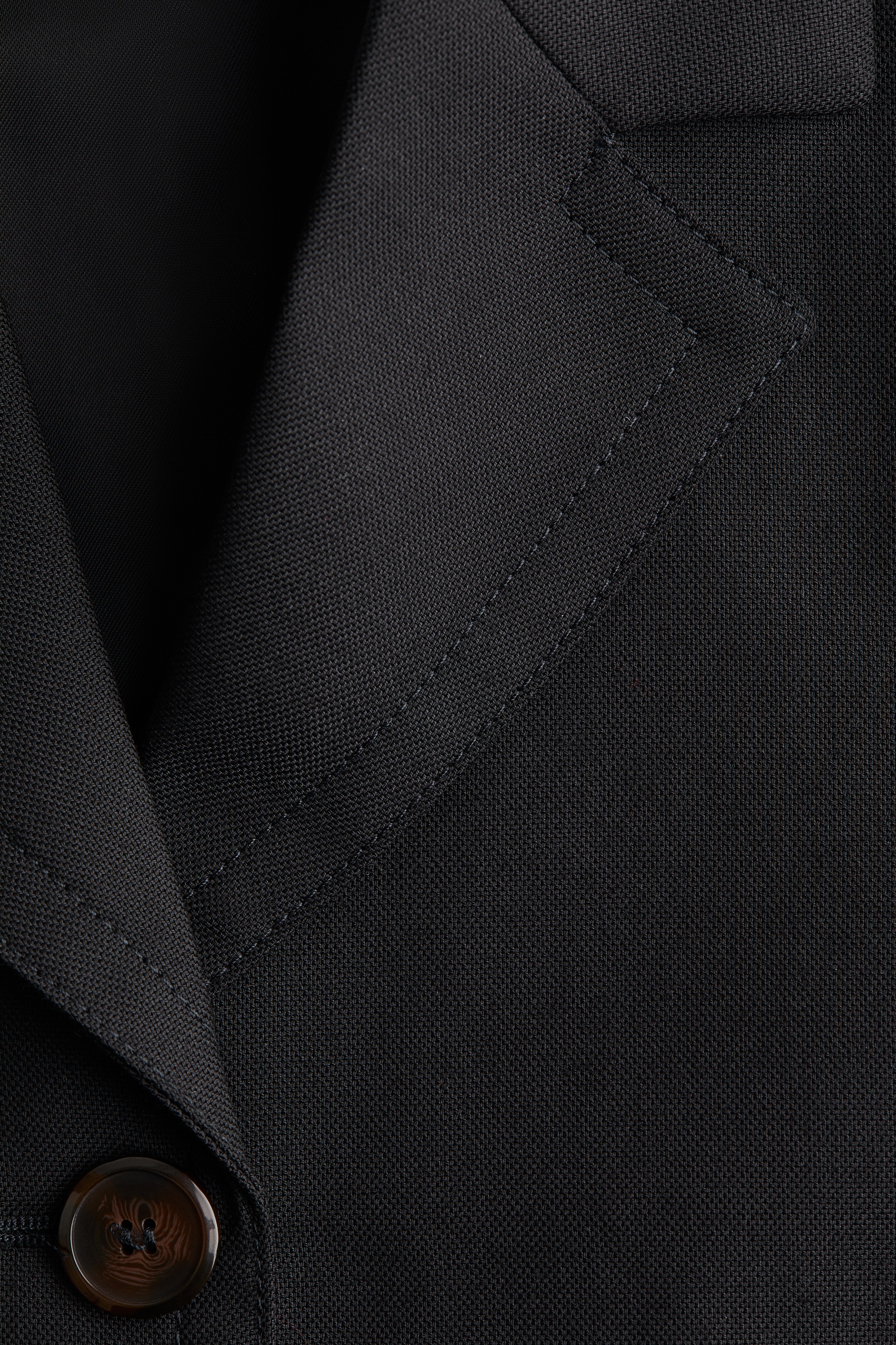Wool-blend blazer