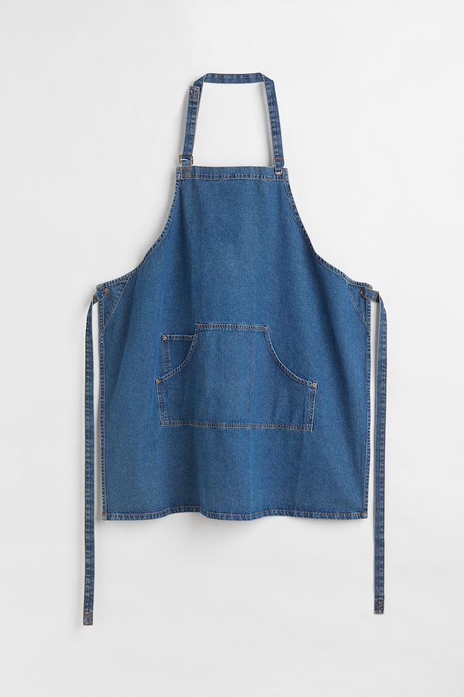 Denim apron - Denim blue - 1