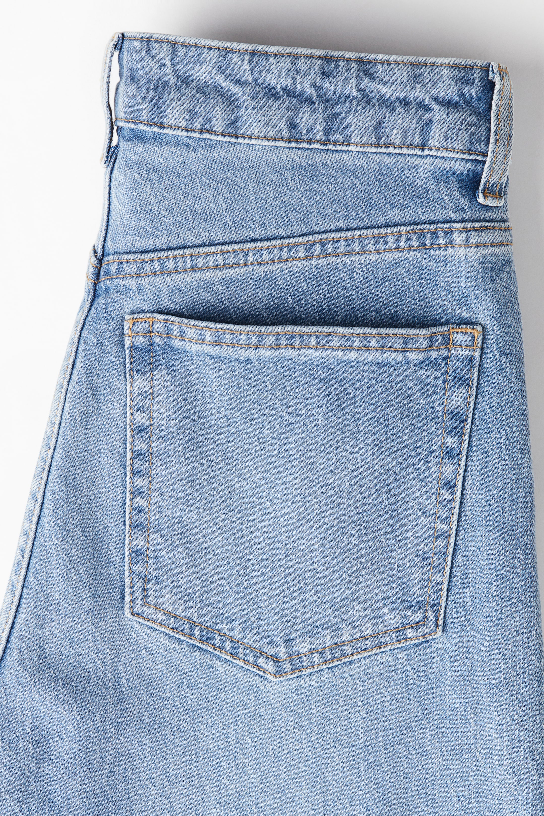 Wide High Jeans - Light denim blue - Ladies | H&M GB 7