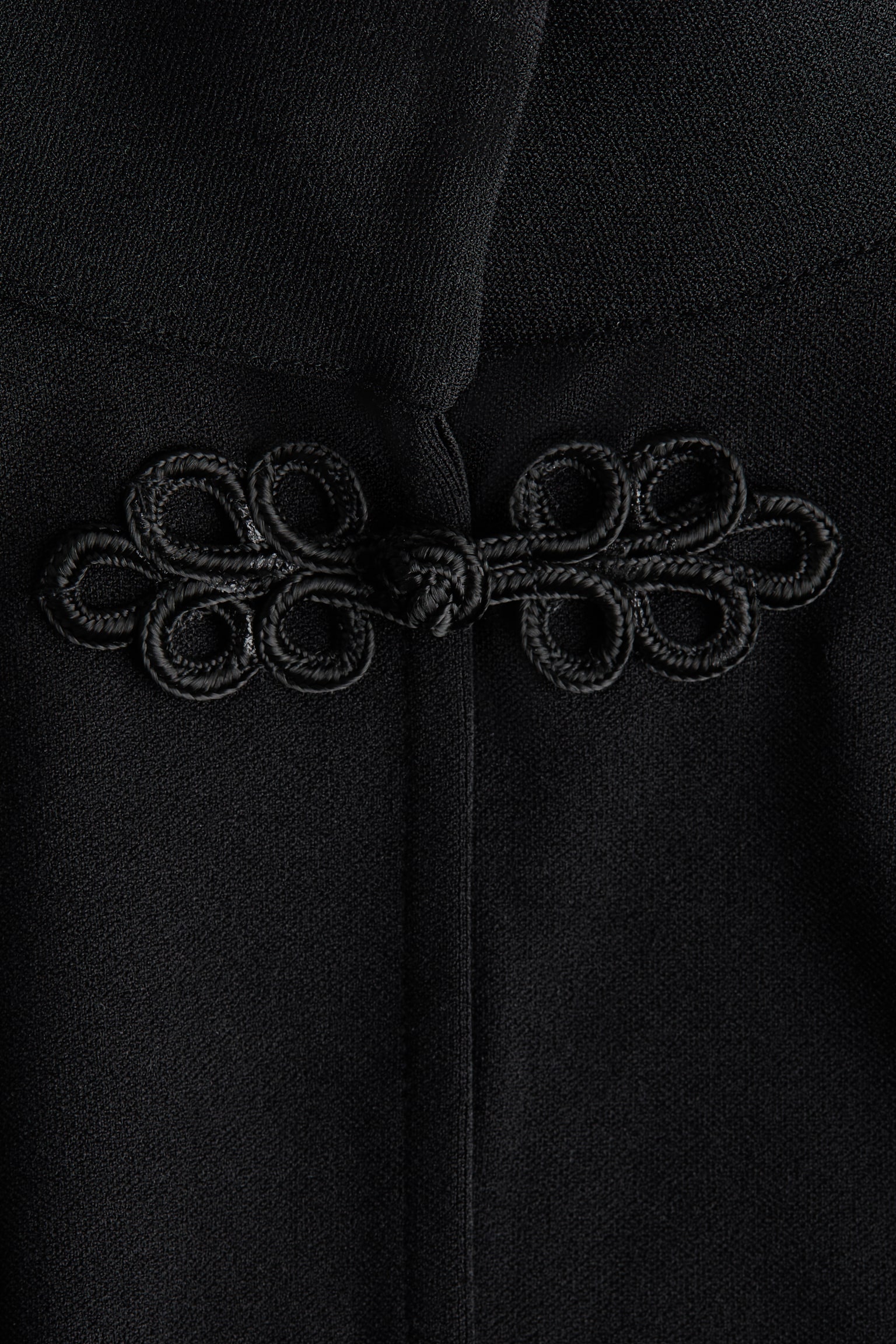 Женский жилет H&M Knot-Button Vest, цвет: Чёрный — фото 6