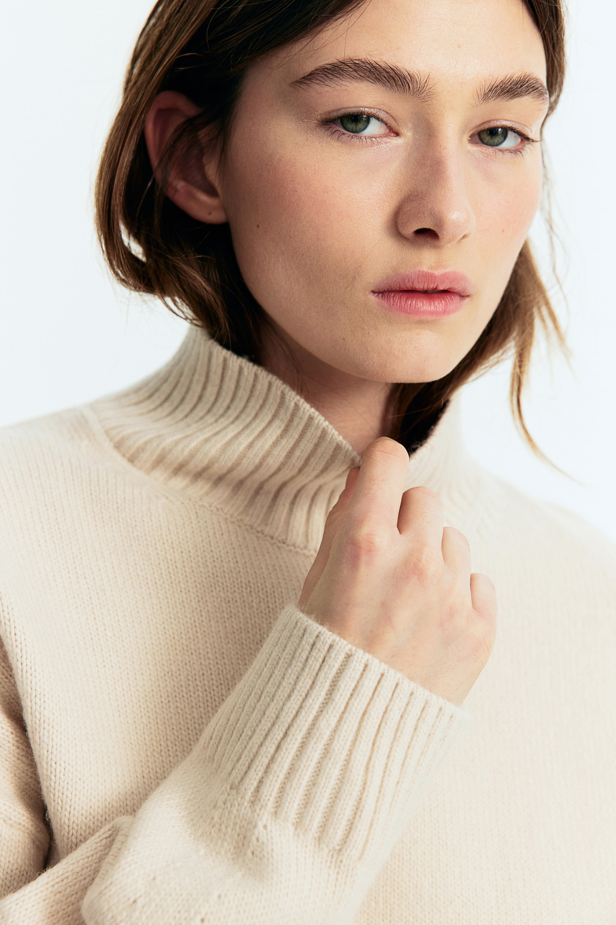 Oversized Mock-turtleneck Sweater