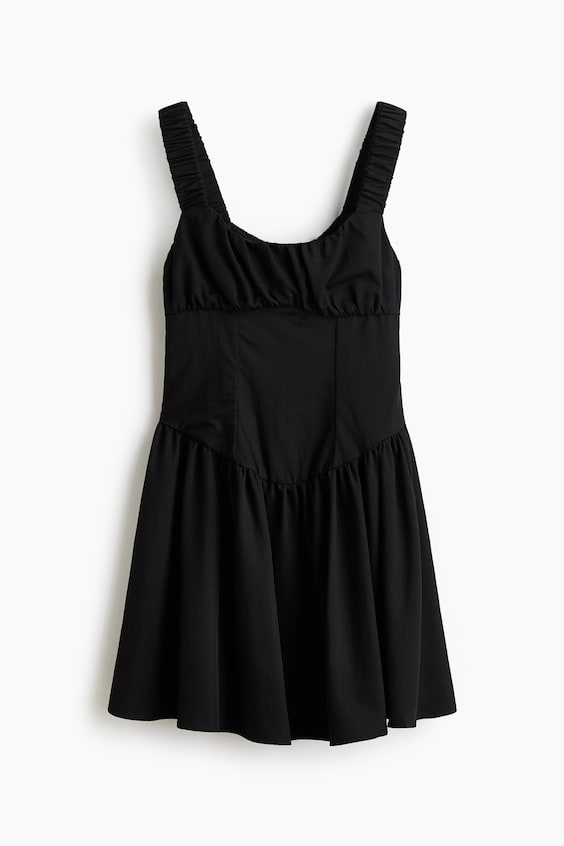 Женские платья H&M Gathered Twill Dress