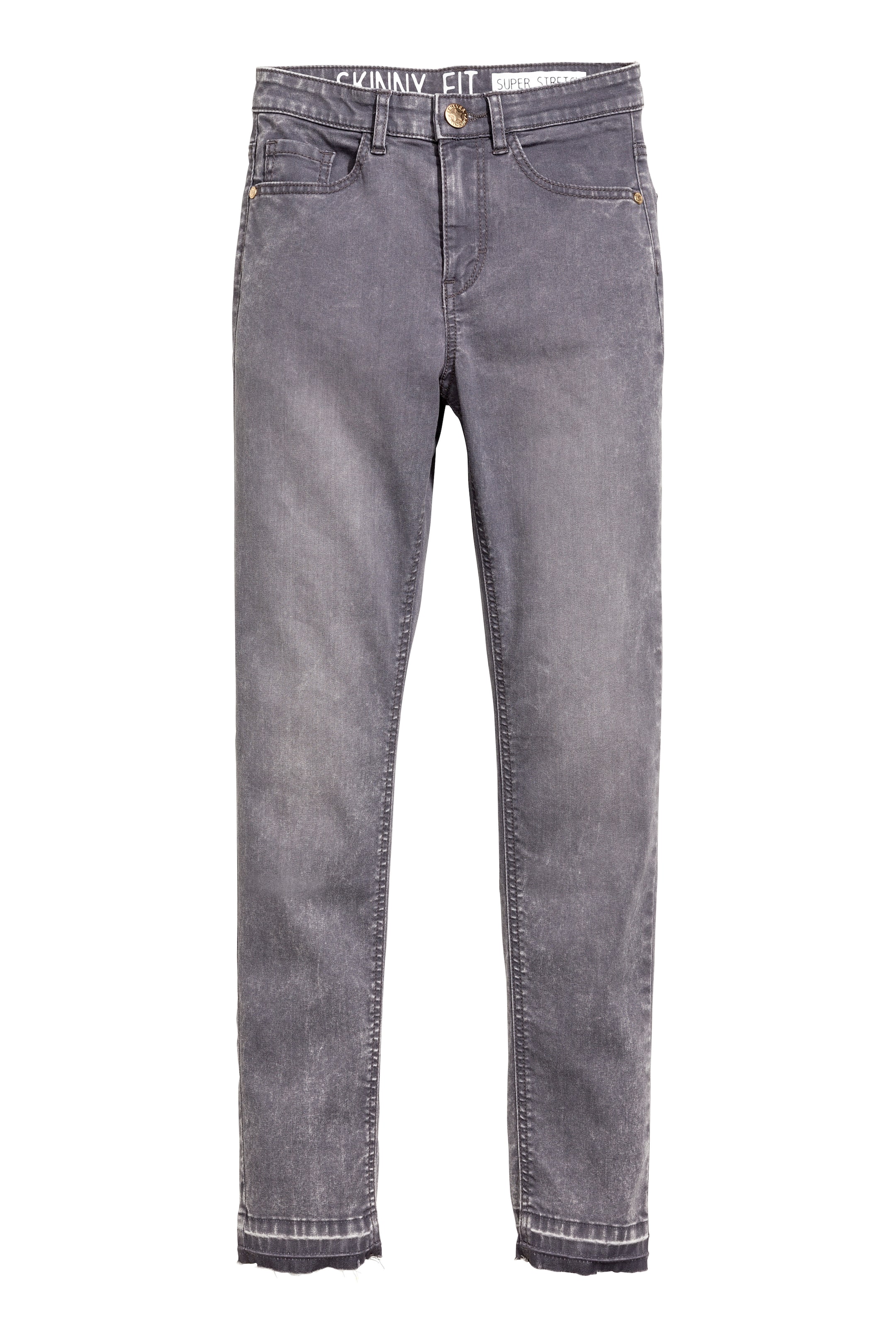 View larger image: Superstretch trousers - Grey washed out - Kids | H&M GB 1