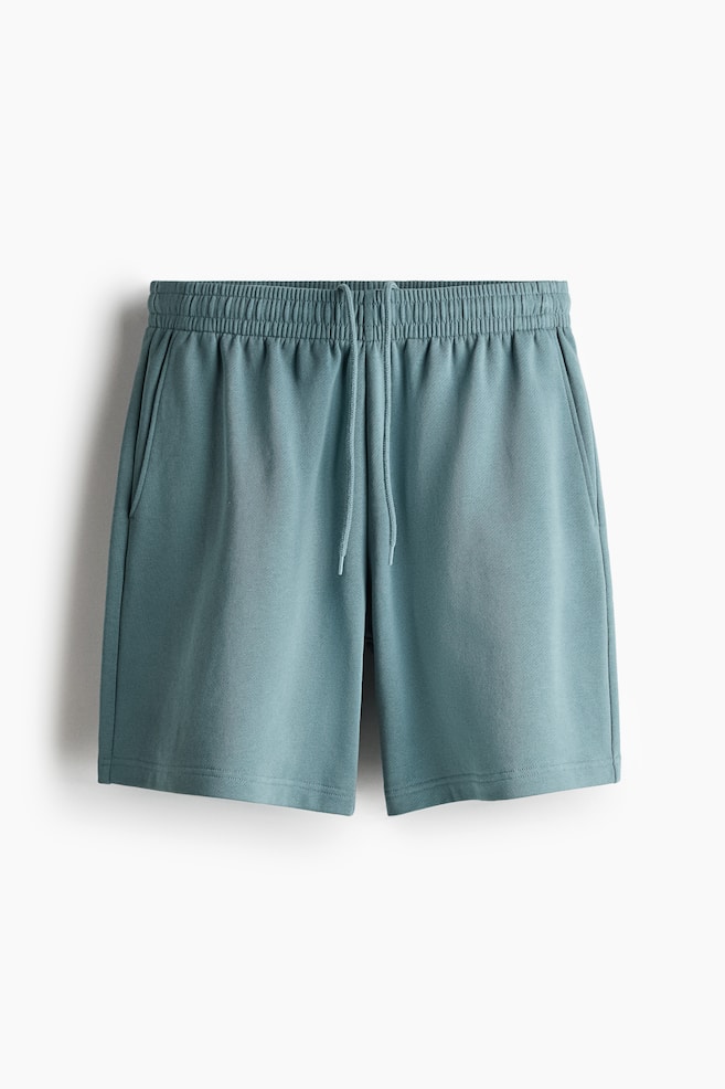 Regular Fit sweatshorts - Light dusty teal/Black/Grey/Light grey marl/Navy blue - 1