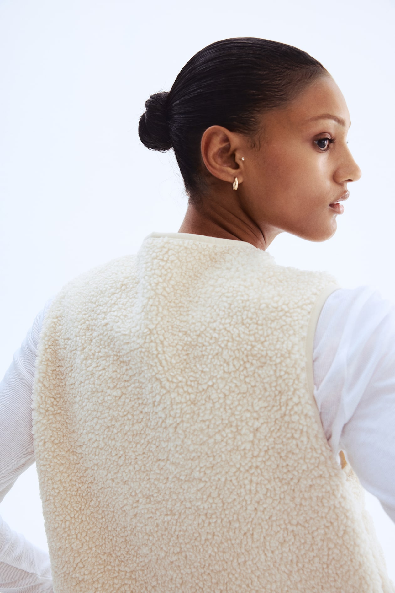 Teddy Fleece Vest - image 2