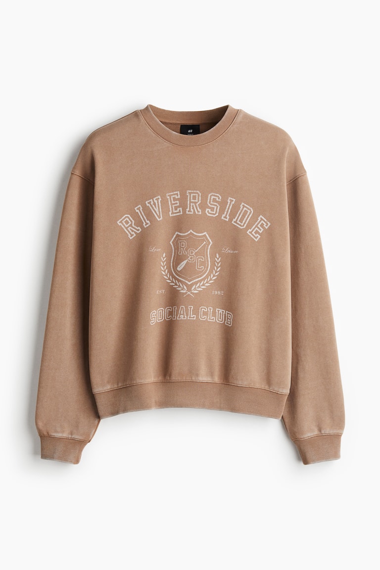 Dukserica s aplikacijom Loose Fit