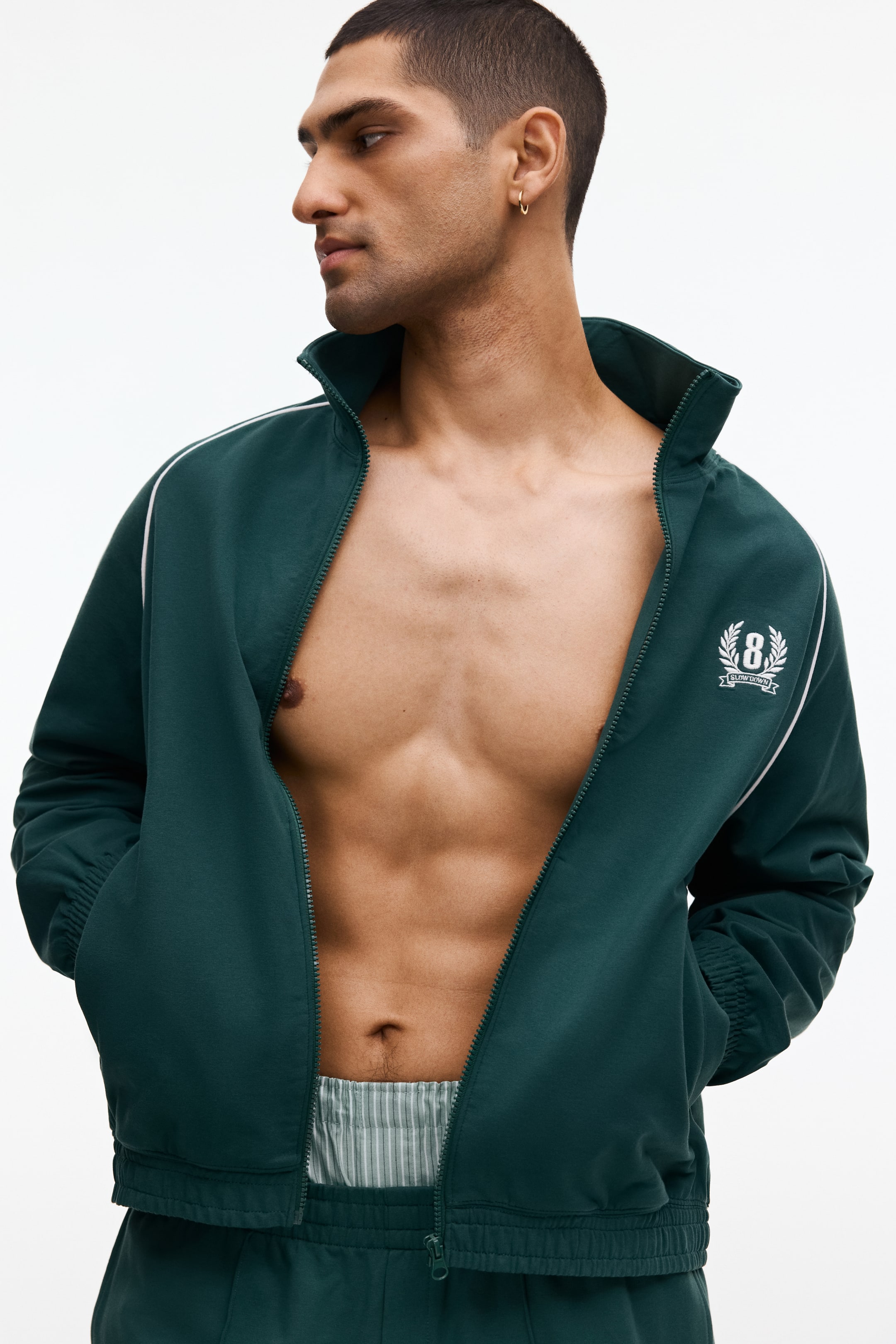 Мужские шорты H&M 2-Pack Woven Boxer Shorts — фото 4
