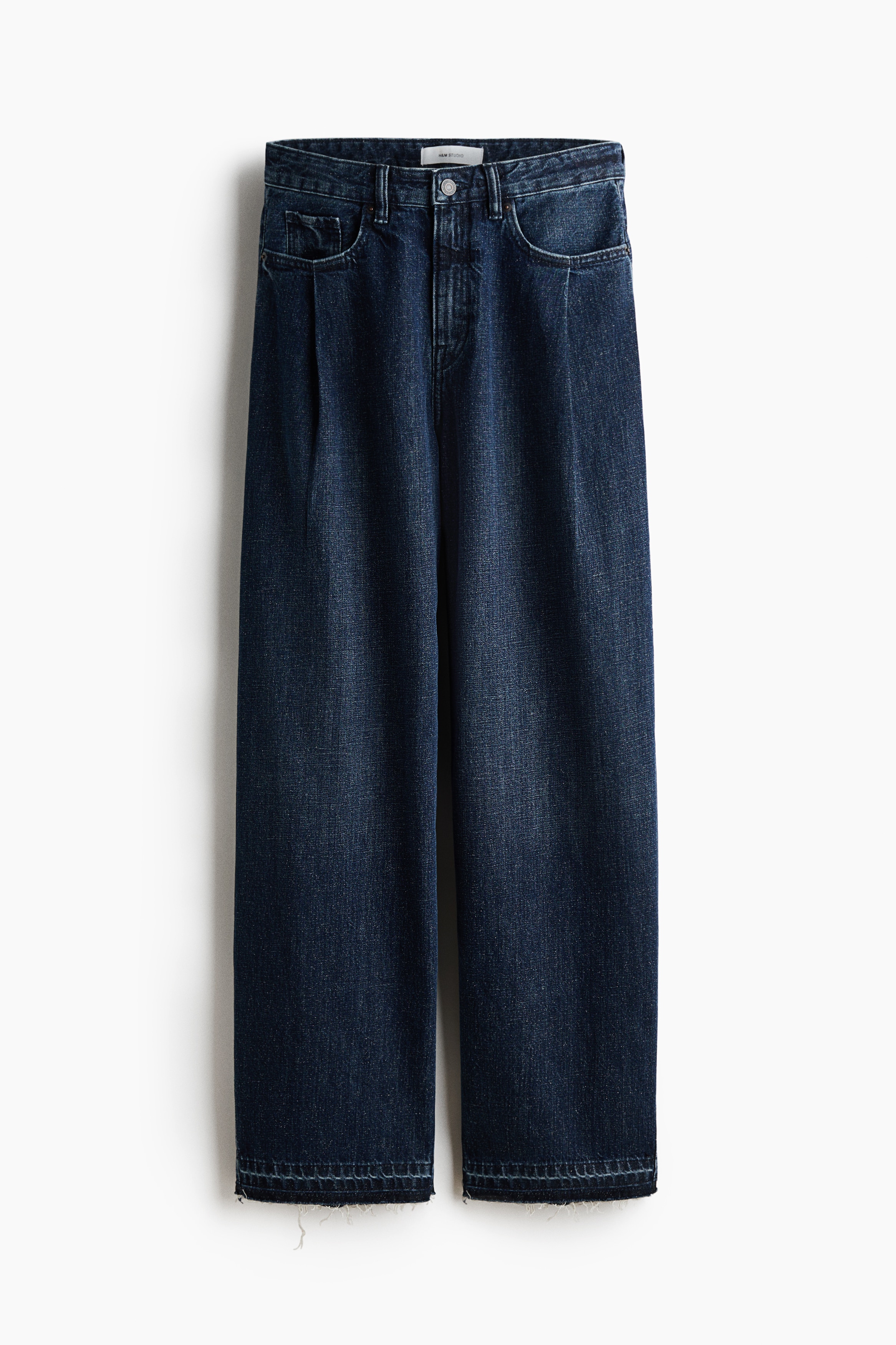 Wide-leg jeans - Blu denim