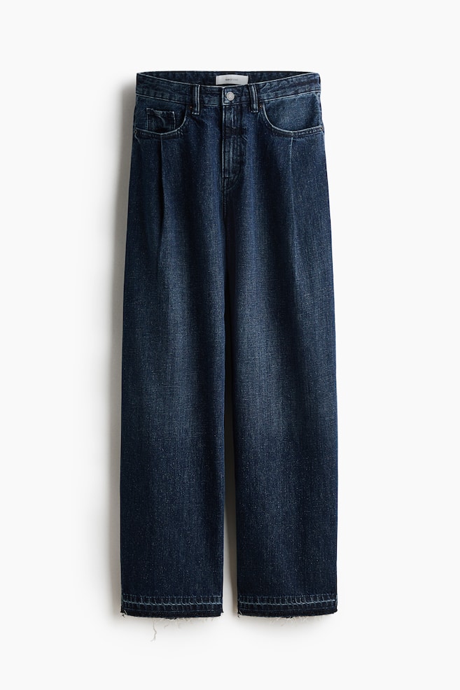 Jeans de pernas largas - Azul denim - 1