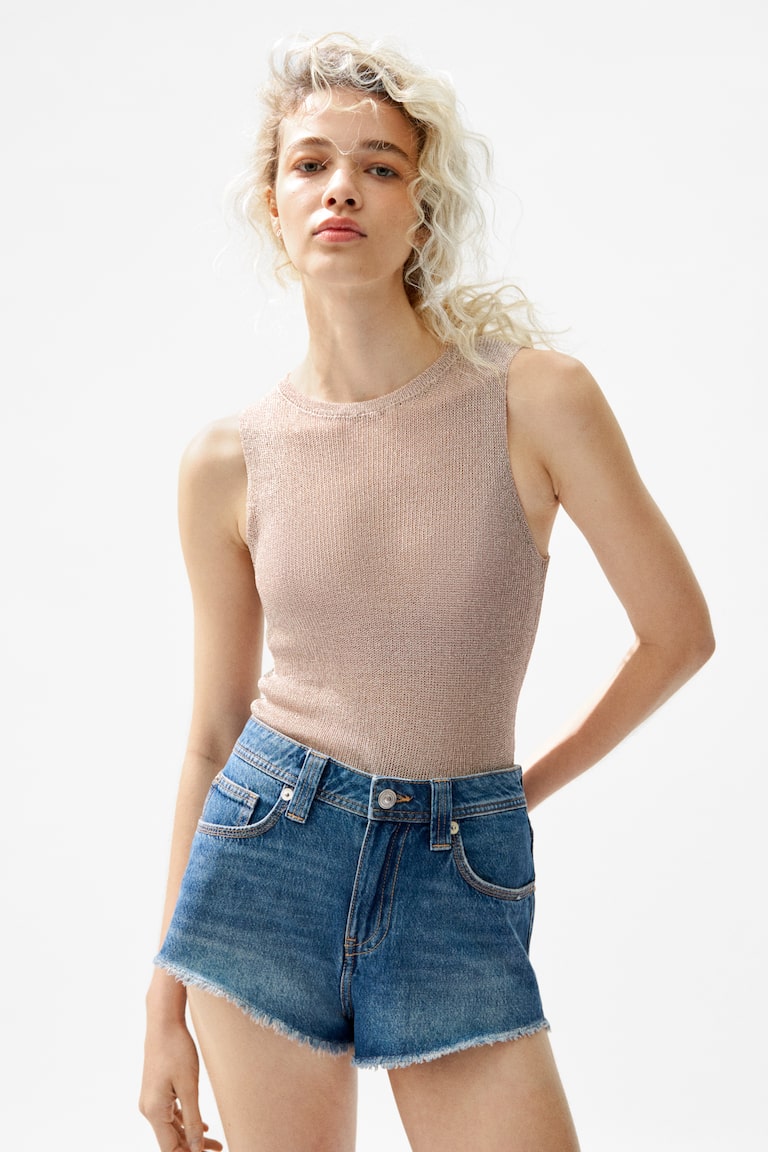 Teksas šorts s iskrzanim krajevima