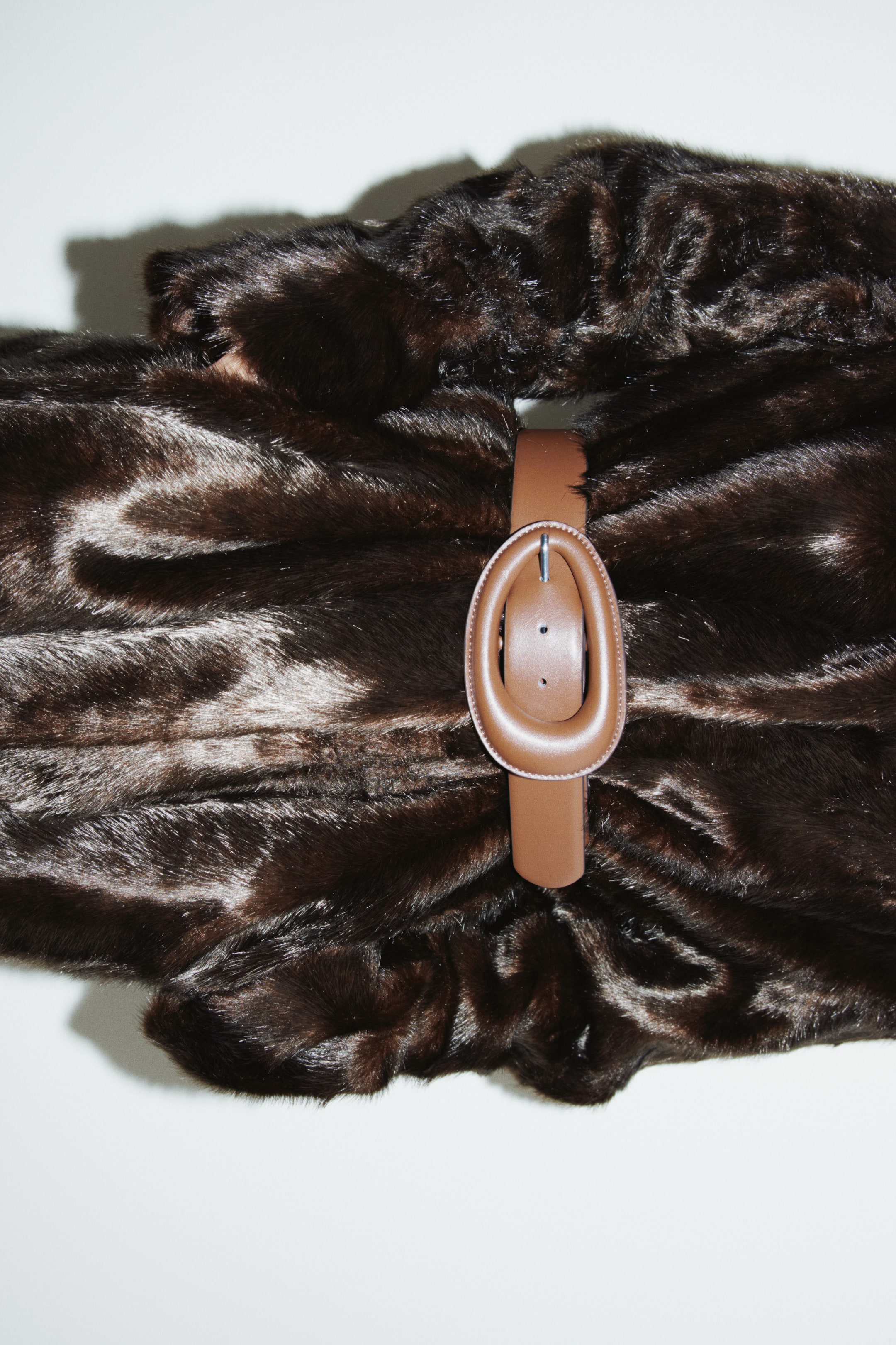 View larger image: Coated waist belt - Brown - Ladies | H&M GB 4