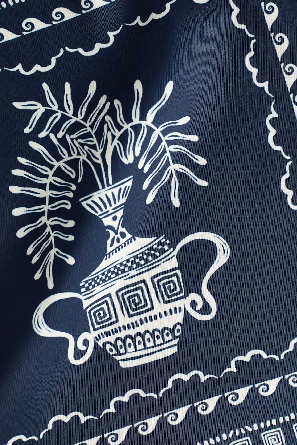Printed Tie-Detail Pants - image 2