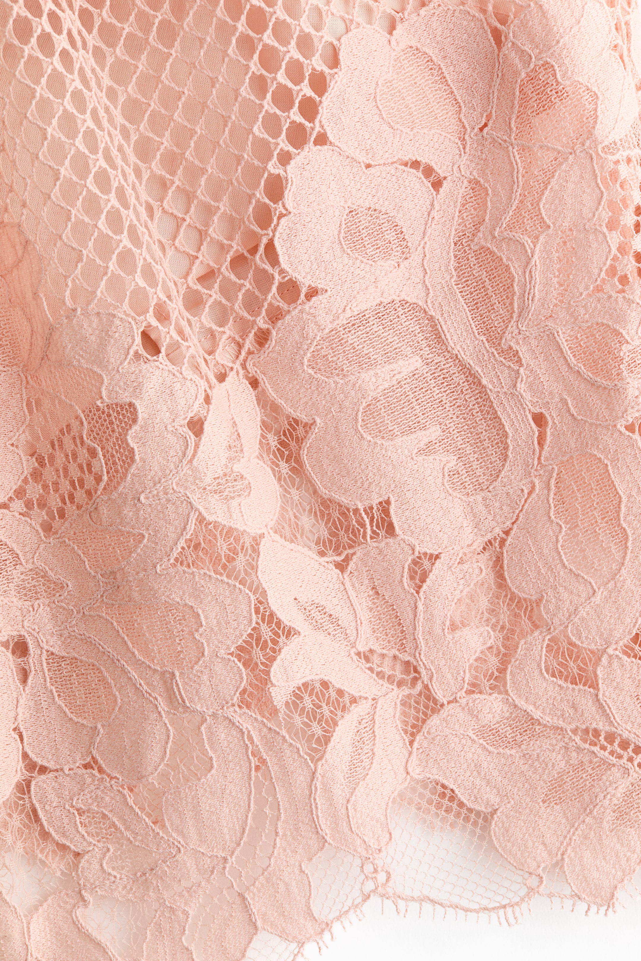 Scalloped Lace Top