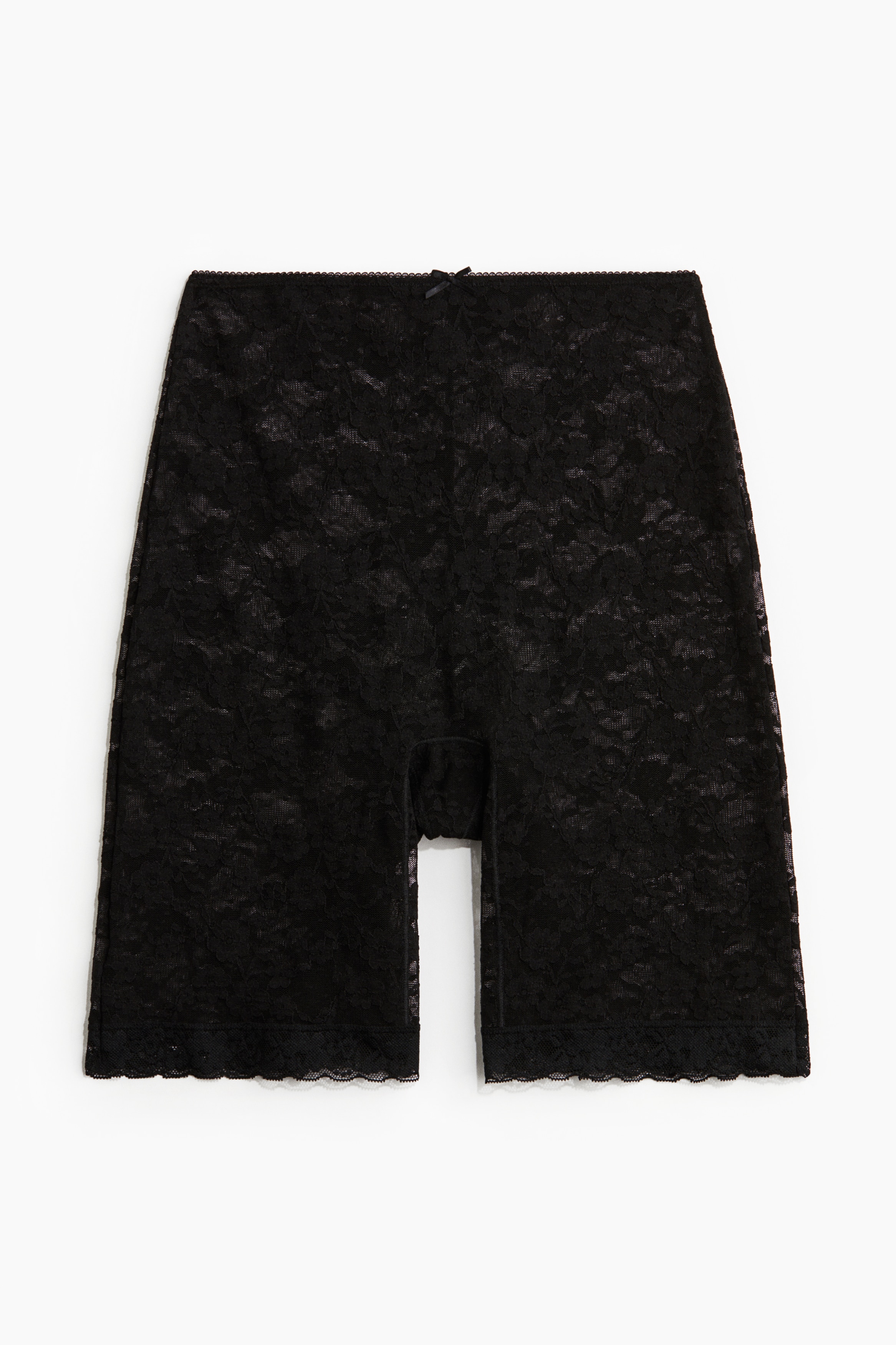 Cuecas biker em renda - Preto