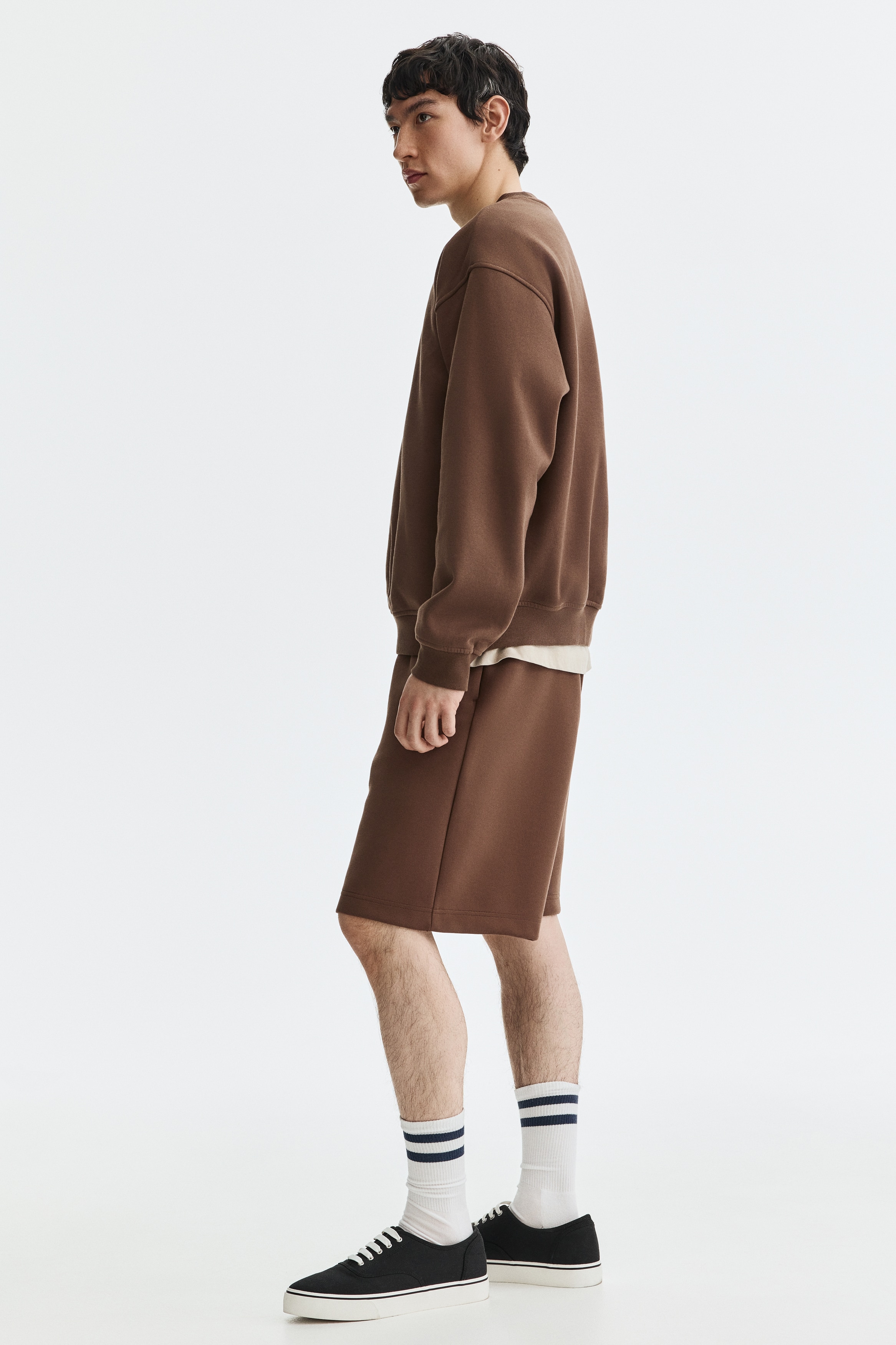 Relaxed Fit Interlock shorts