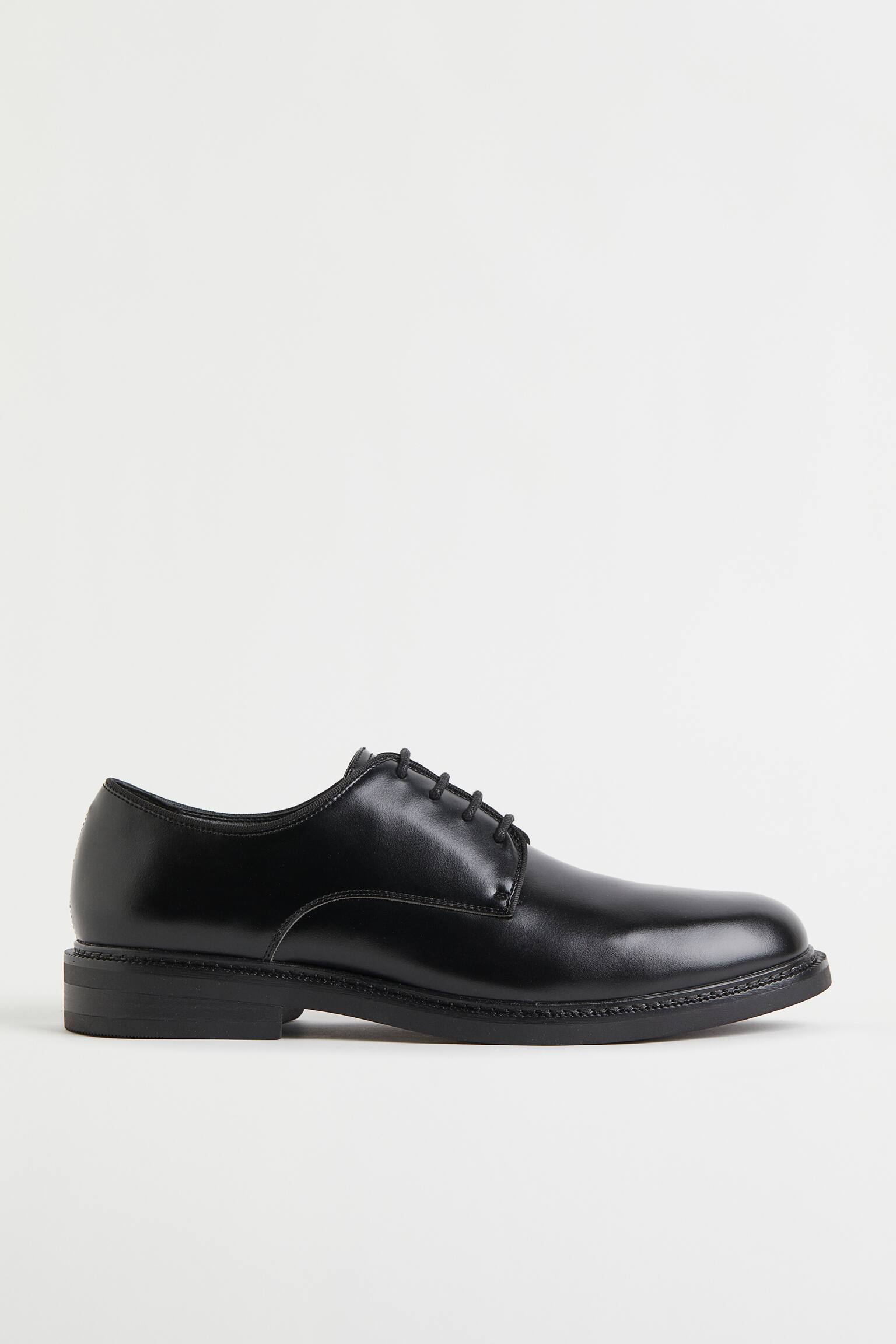 Derby Shoes - Black - 1