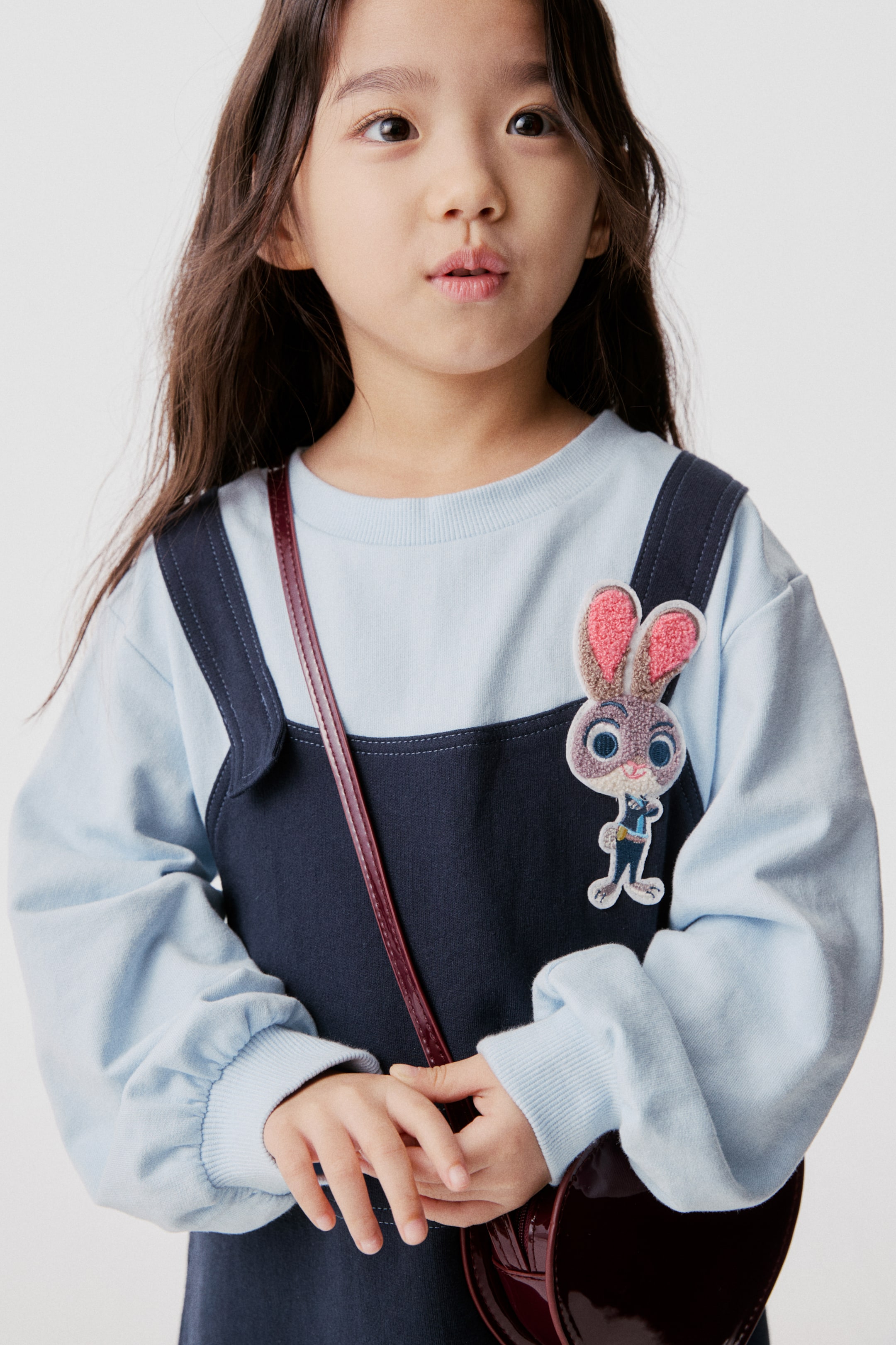 拡大画像を表示: スウェットワンピース - ネイビーブルー／ズートピア - Kids | H&M JP 4