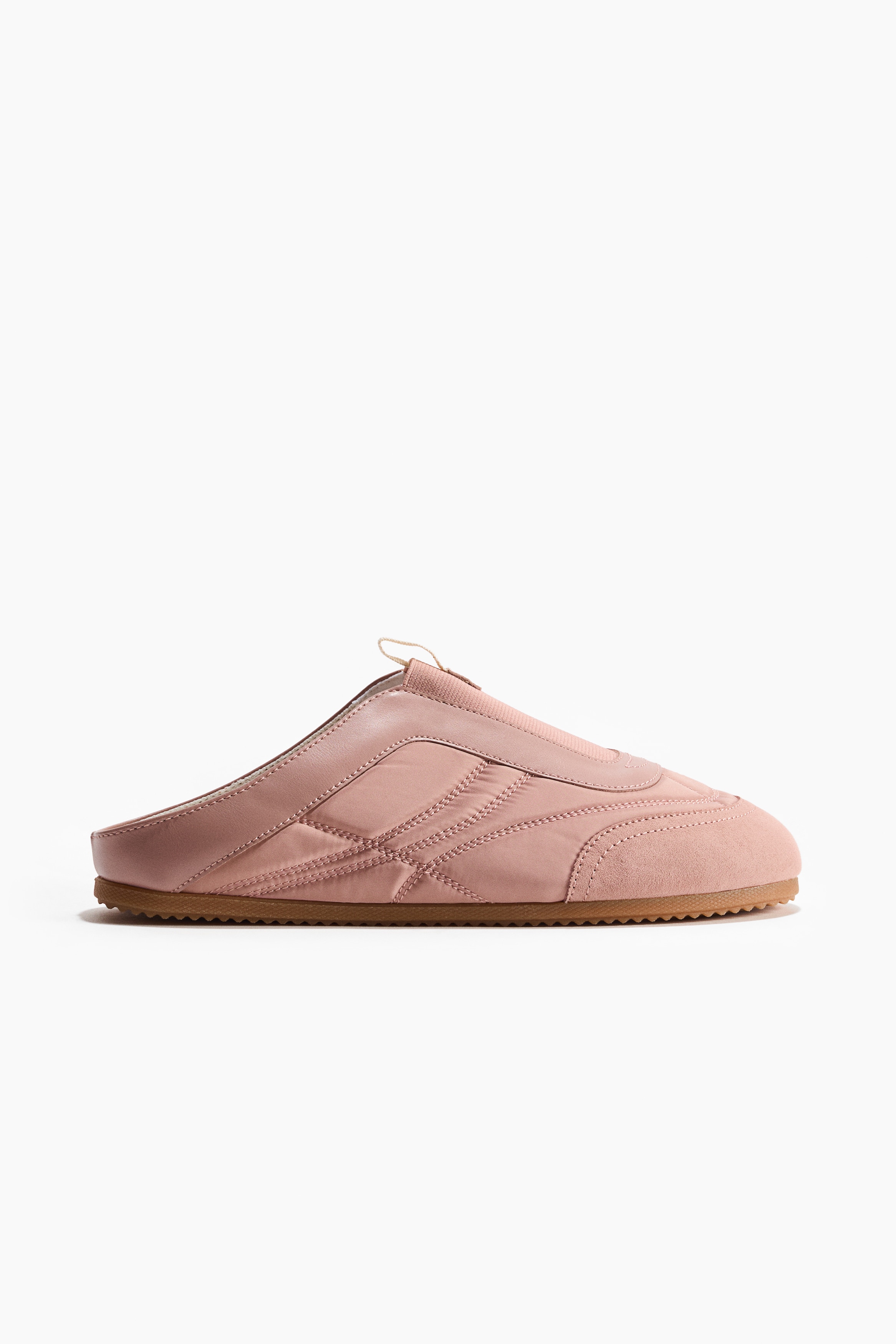 Trainer-style mules - Dusty pink